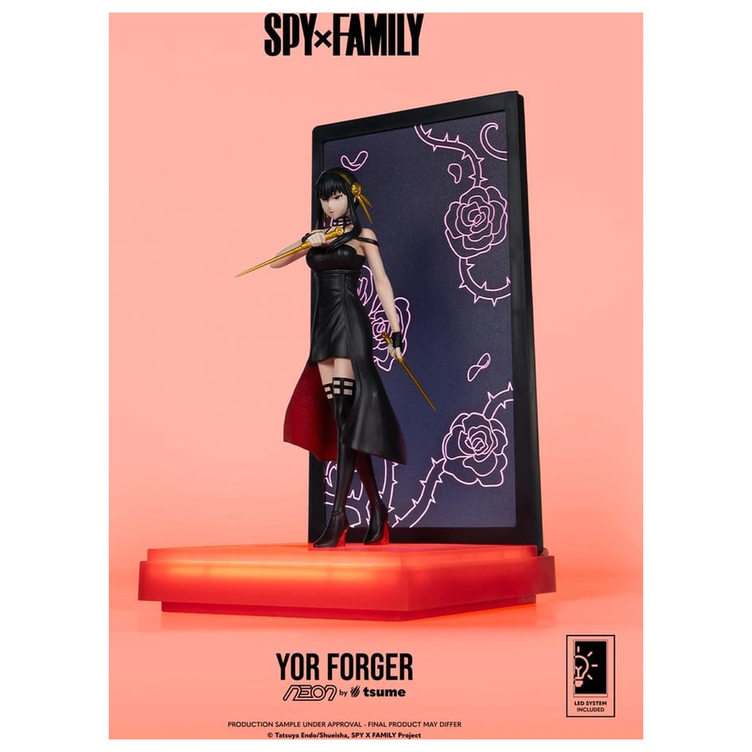 Figurka Spy x Family Neon 1/9 Yor Forger 20 cm zdjęcie produktu
