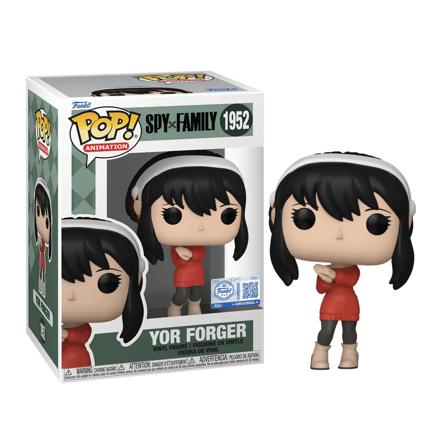 Spy x Family Pop! Animation Vinyl figurka Yor Forger (Red Sweater) Exclusive 9 cm zdjęcie produktu