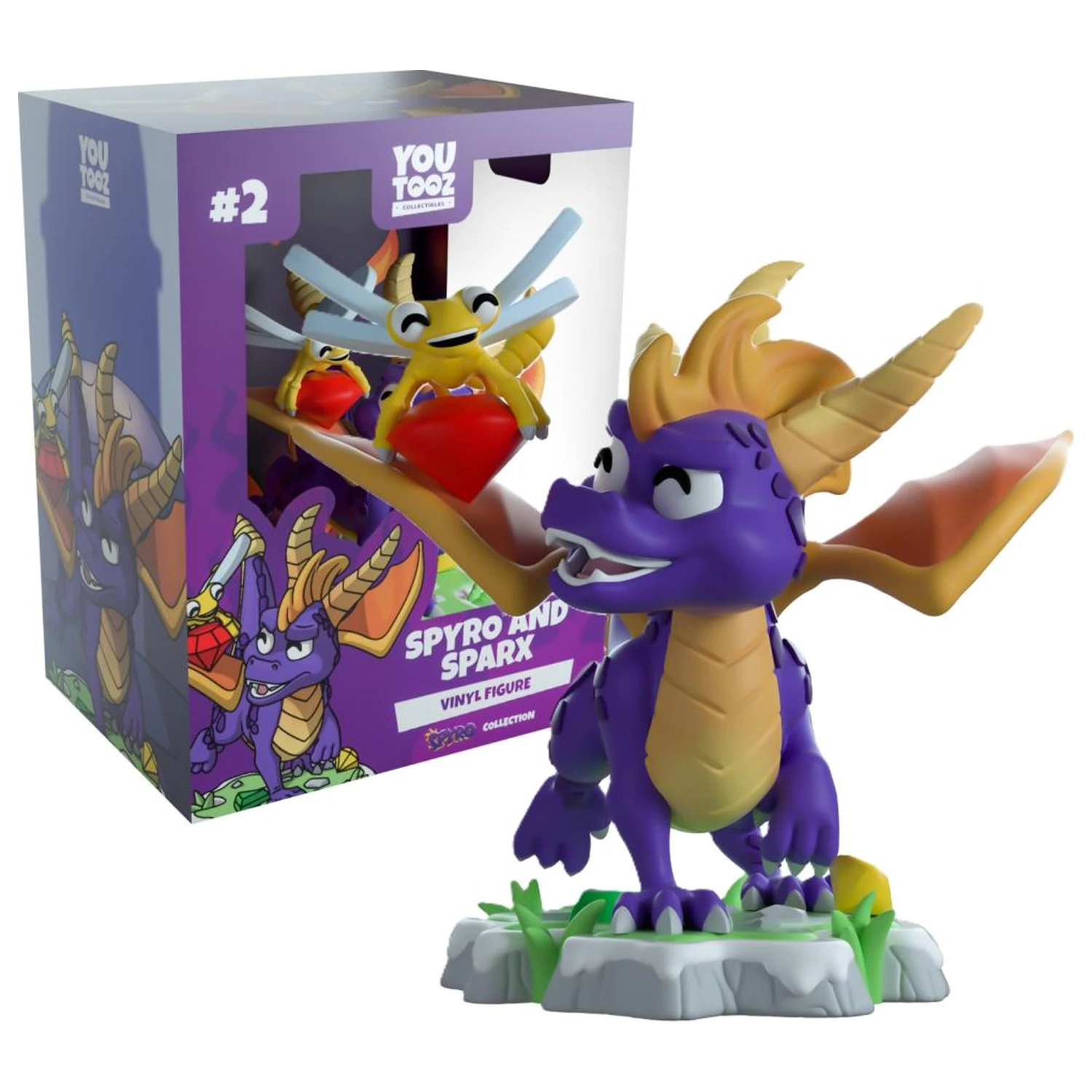 Figurka Spyro and Sparx Youtooz 9 cm zdjęcie produktu