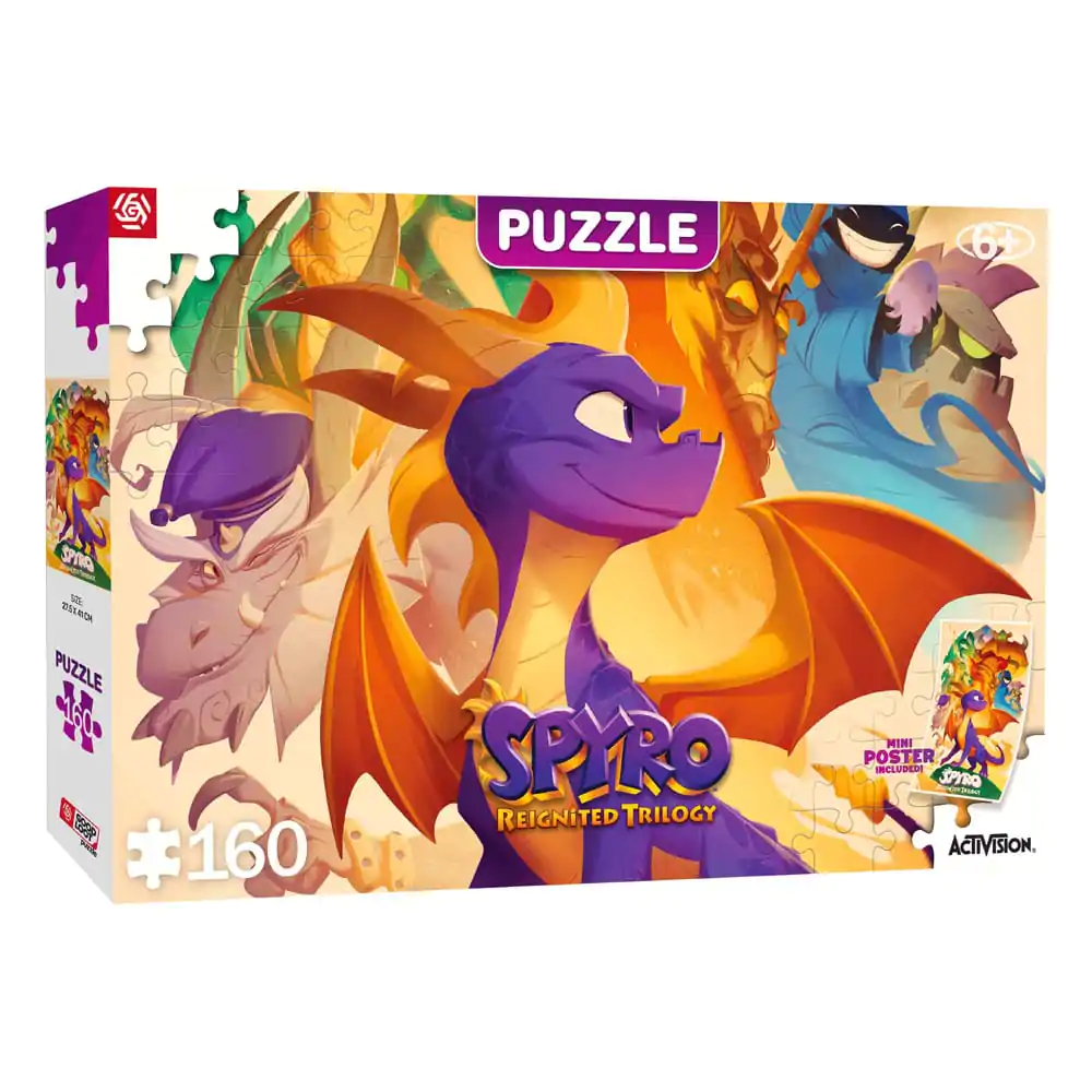 Spyro Reignited Trilogy Puzzle dla Dzieci Heroes (160 elementów) zdjęcie produktu