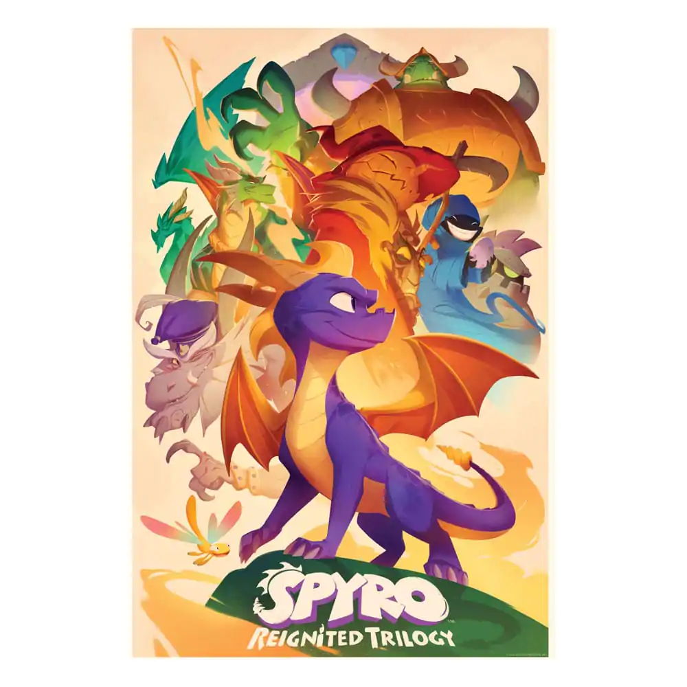 Spyro Reignited Trilogy Puzzle dla Dzieci Heroes (160 elementów) zdjęcie produktu