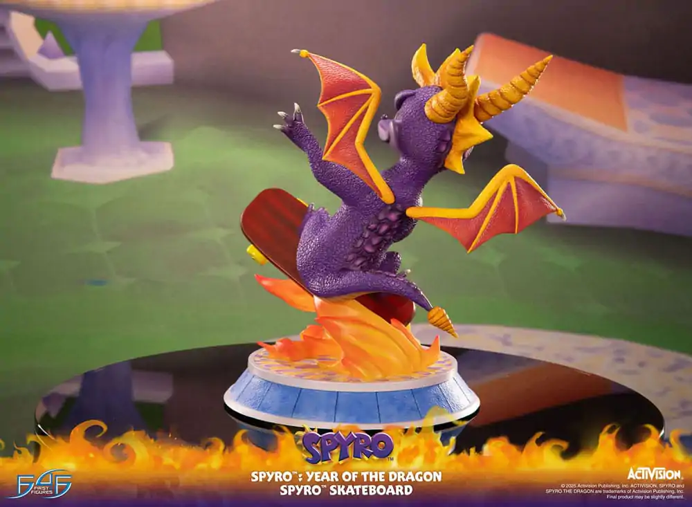Statua Spyro : Year of the Dragon Spyro Skateboard 34 cm zdjęcie produktu