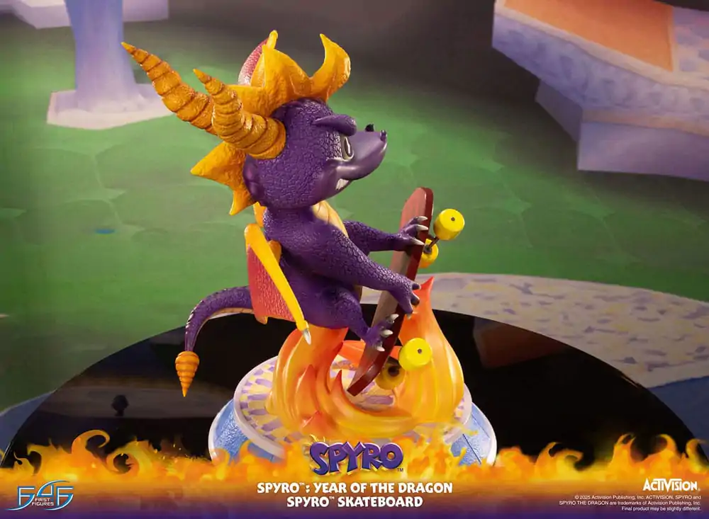 Statua Spyro : Year of the Dragon Spyro Skateboard 34 cm zdjęcie produktu