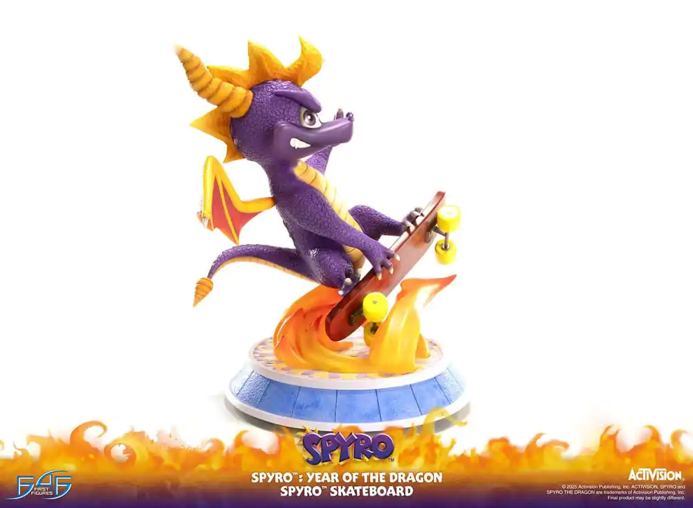 Statua Spyro : Year of the Dragon Spyro Skateboard 34 cm zdjęcie produktu
