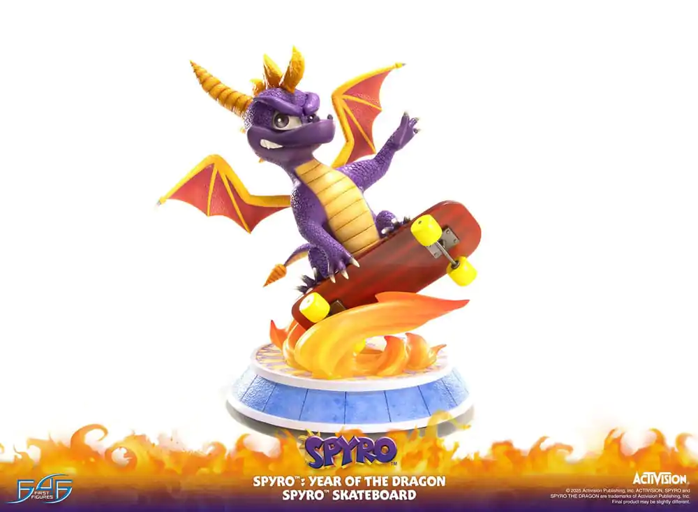 Statua Spyro : Year of the Dragon Spyro Skateboard 34 cm zdjęcie produktu