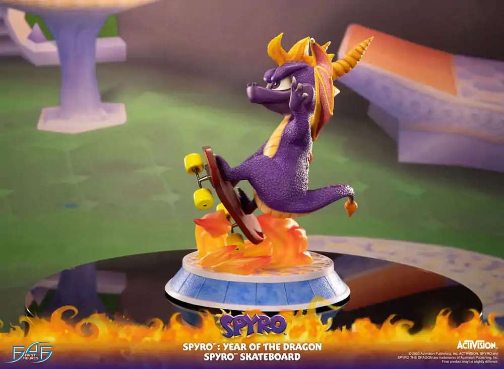 Statua Spyro : Year of the Dragon Spyro Skateboard 34 cm zdjęcie produktu