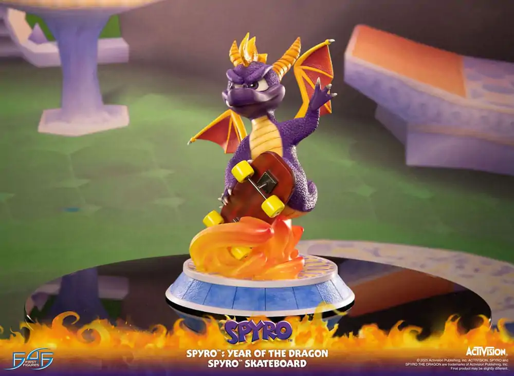 Statua Spyro : Year of the Dragon Spyro Skateboard 34 cm zdjęcie produktu