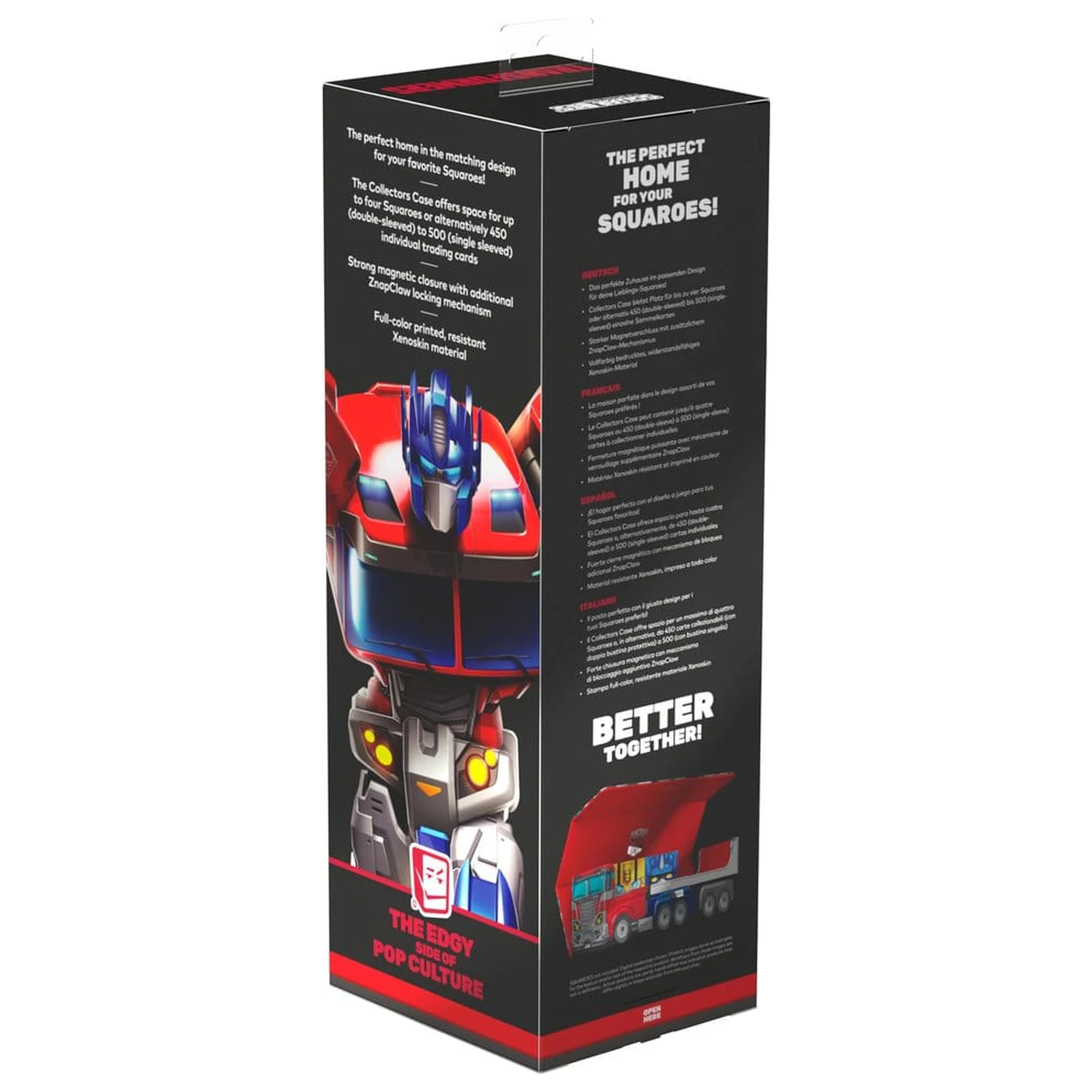 Squaroes Kolekcjonerskie Etui 400 Squaroe Transformers - Optimus Prime Truck zdjęcie produktu
