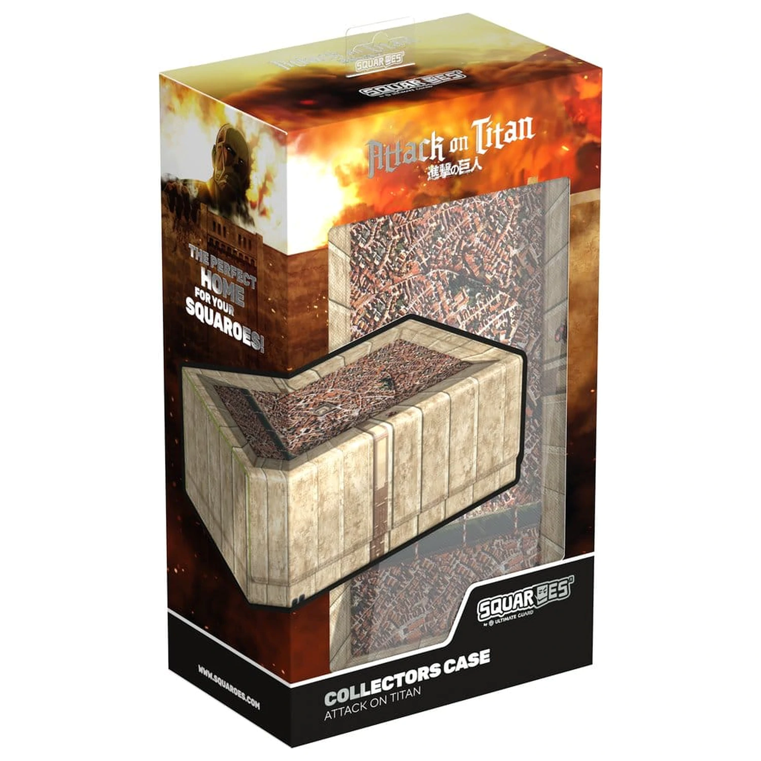 Squaroes - Kolekcjonerskie etui 800 Attack on Titan - Shiganshina District zdjęcie produktu