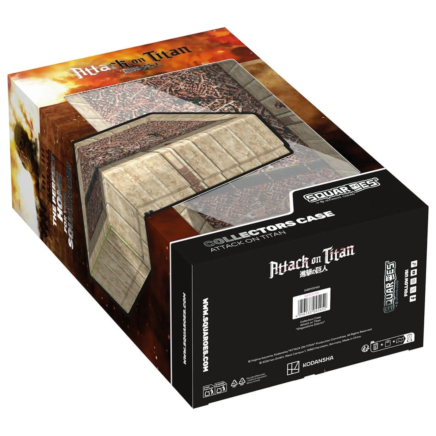 Squaroes - Kolekcjonerskie etui 800 Attack on Titan - Shiganshina District zdjęcie produktu