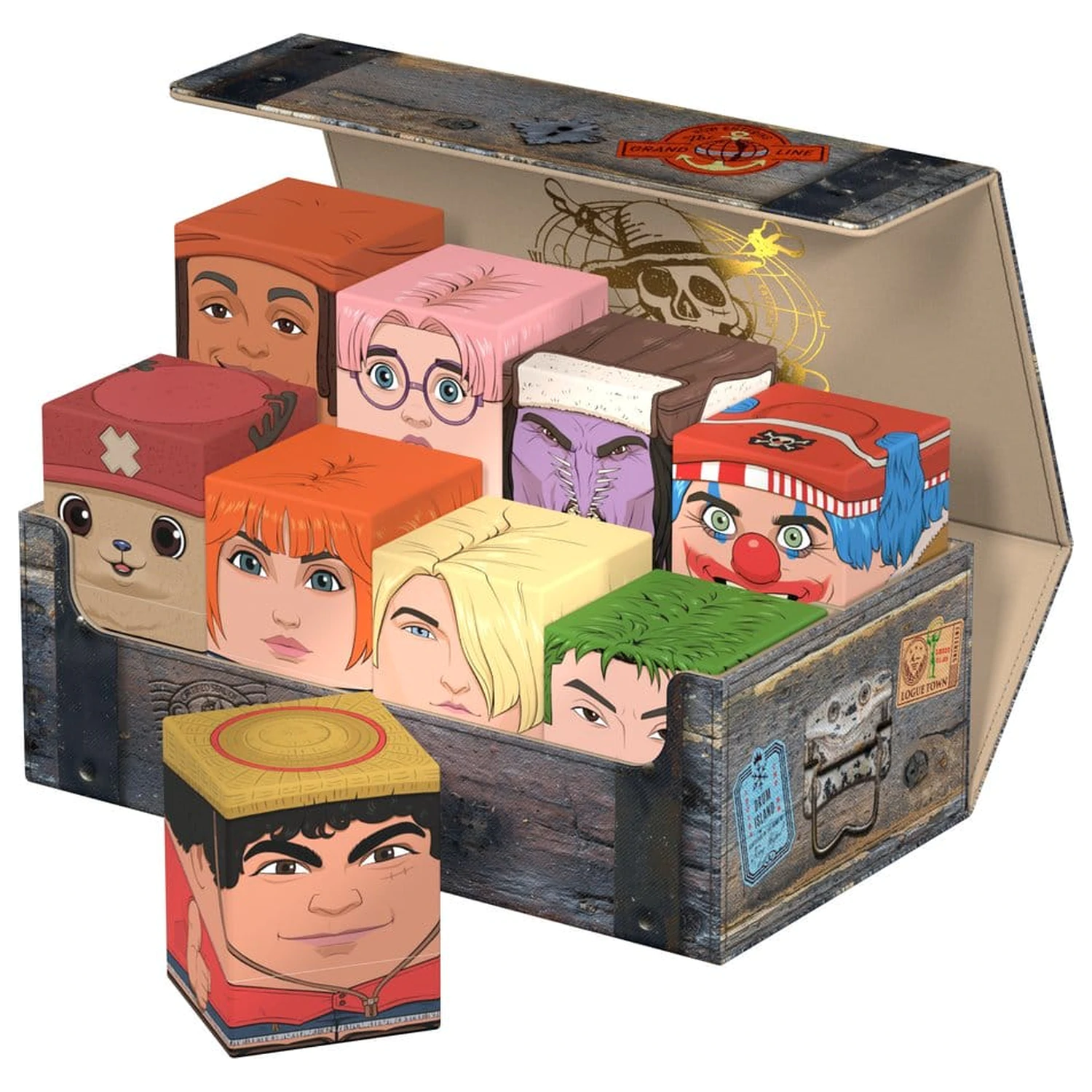Squaroes Collectors Case 800 ONE PIECE - Drewniana Skrzynia zdjęcie produktu
