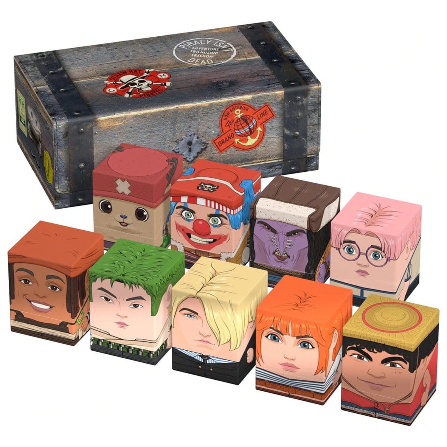 Squaroes Collectors Case 800 ONE PIECE - Drewniana Skrzynia zdjęcie produktu