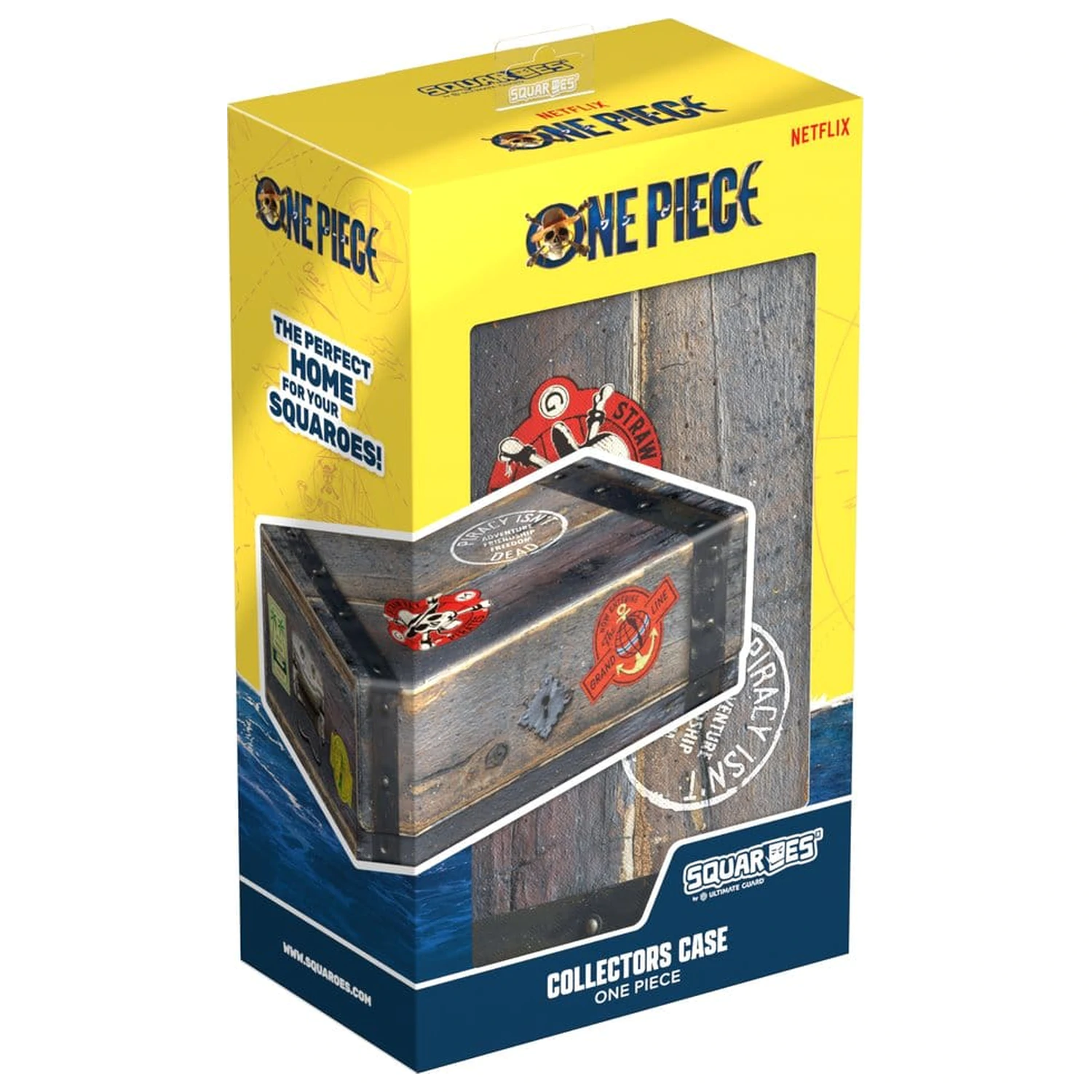 Squaroes Collectors Case 800 ONE PIECE - Drewniana Skrzynia zdjęcie produktu