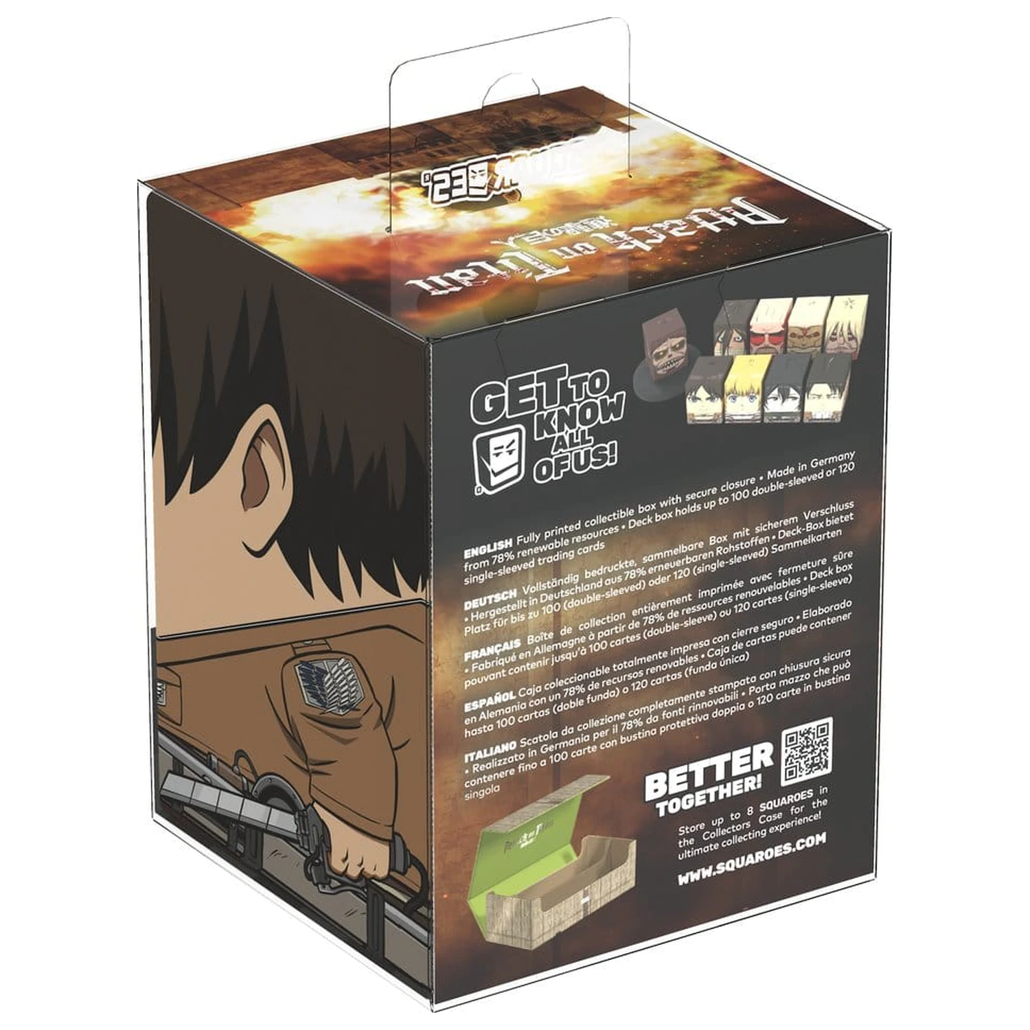 Squaroes Squaroe Attack on Titan AOT001 - Eren Jäger zdjęcie produktu