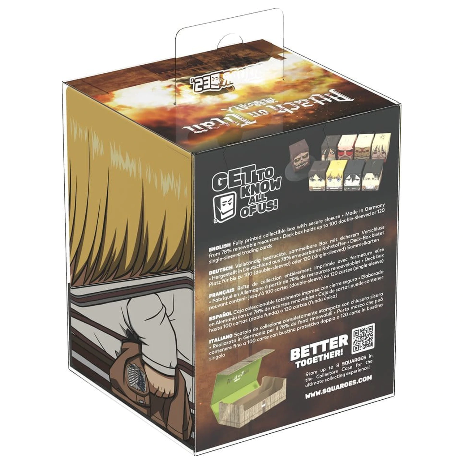 Squaroes Squaroe Attack on Titan AOT002 - Armin Arlert zdjęcie produktu