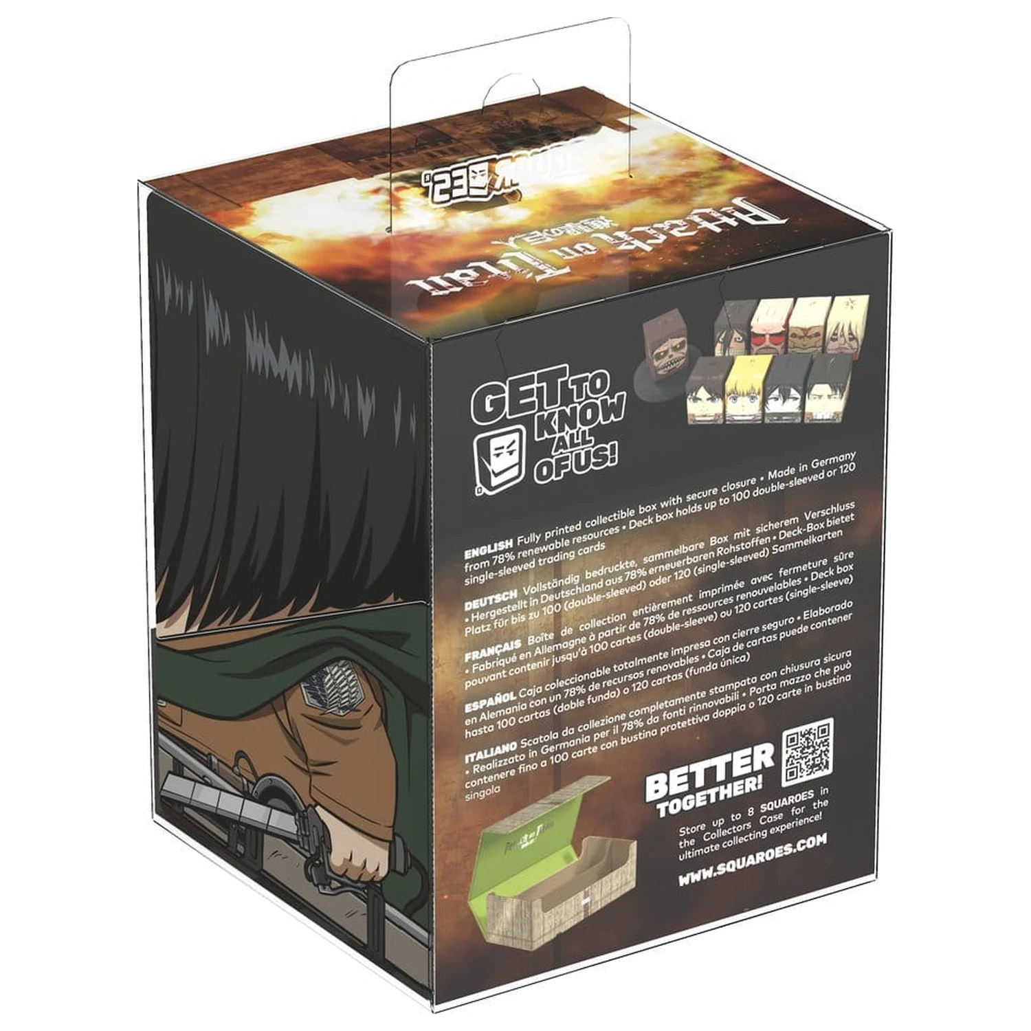 Squaroes Squaroe Attack on Titan AOT003 - Mikasa Ackermann zdjęcie produktu