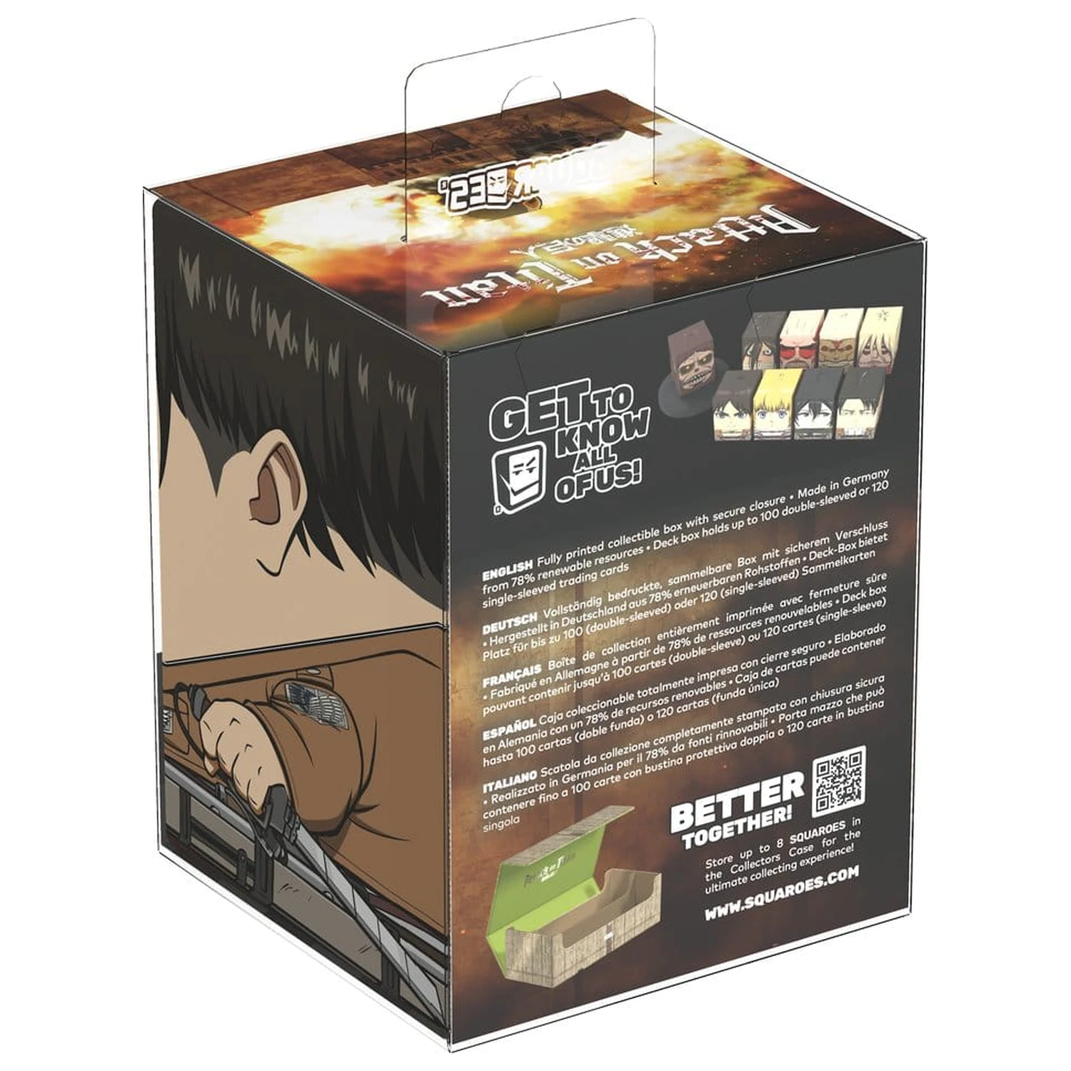 Squaroes Squaroe Attack on Titan AOT004 - Levi Ackermann zdjęcie produktu