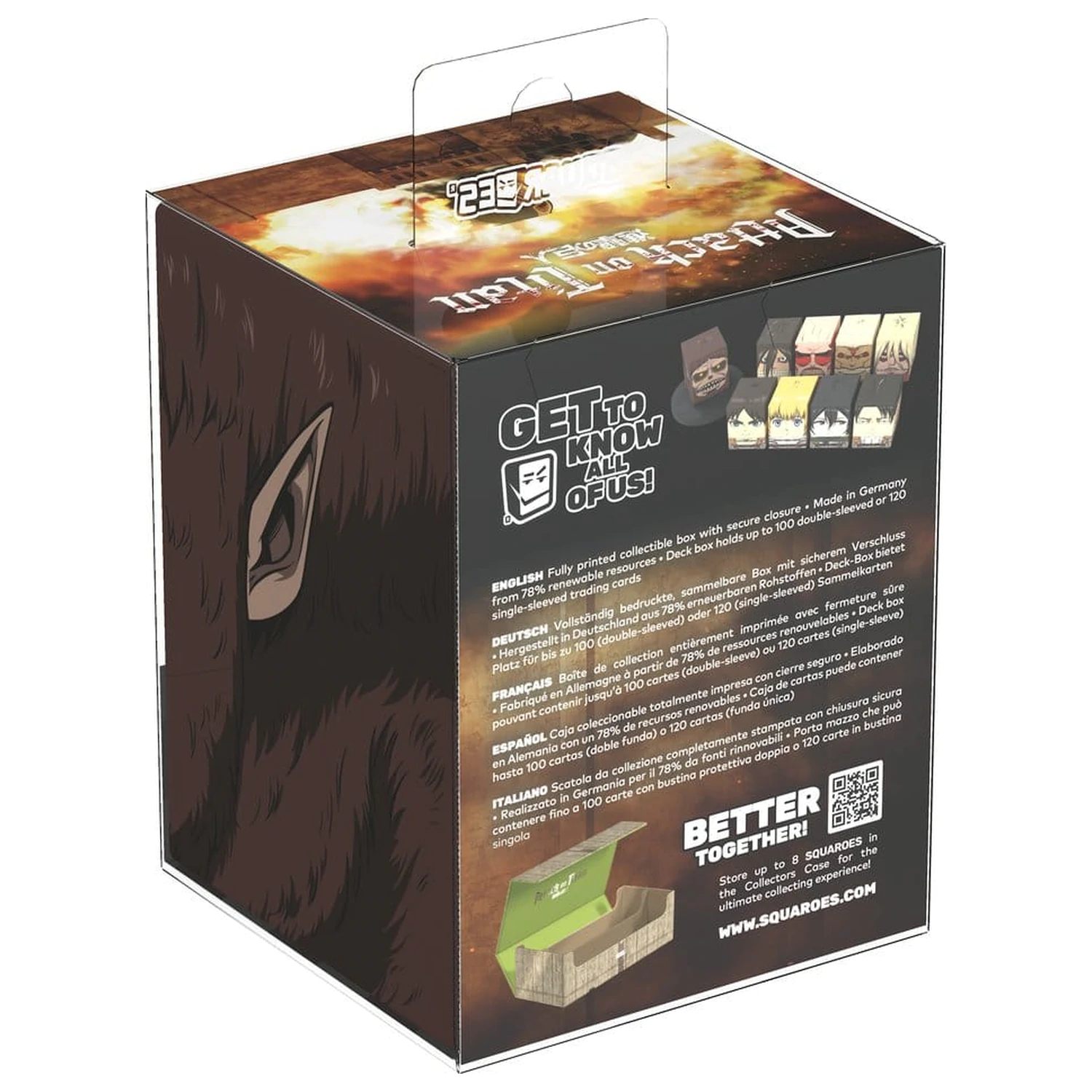 Squaroes Squaroe Attack on Titan AOT009 - Tytan Bestia zdjęcie produktu