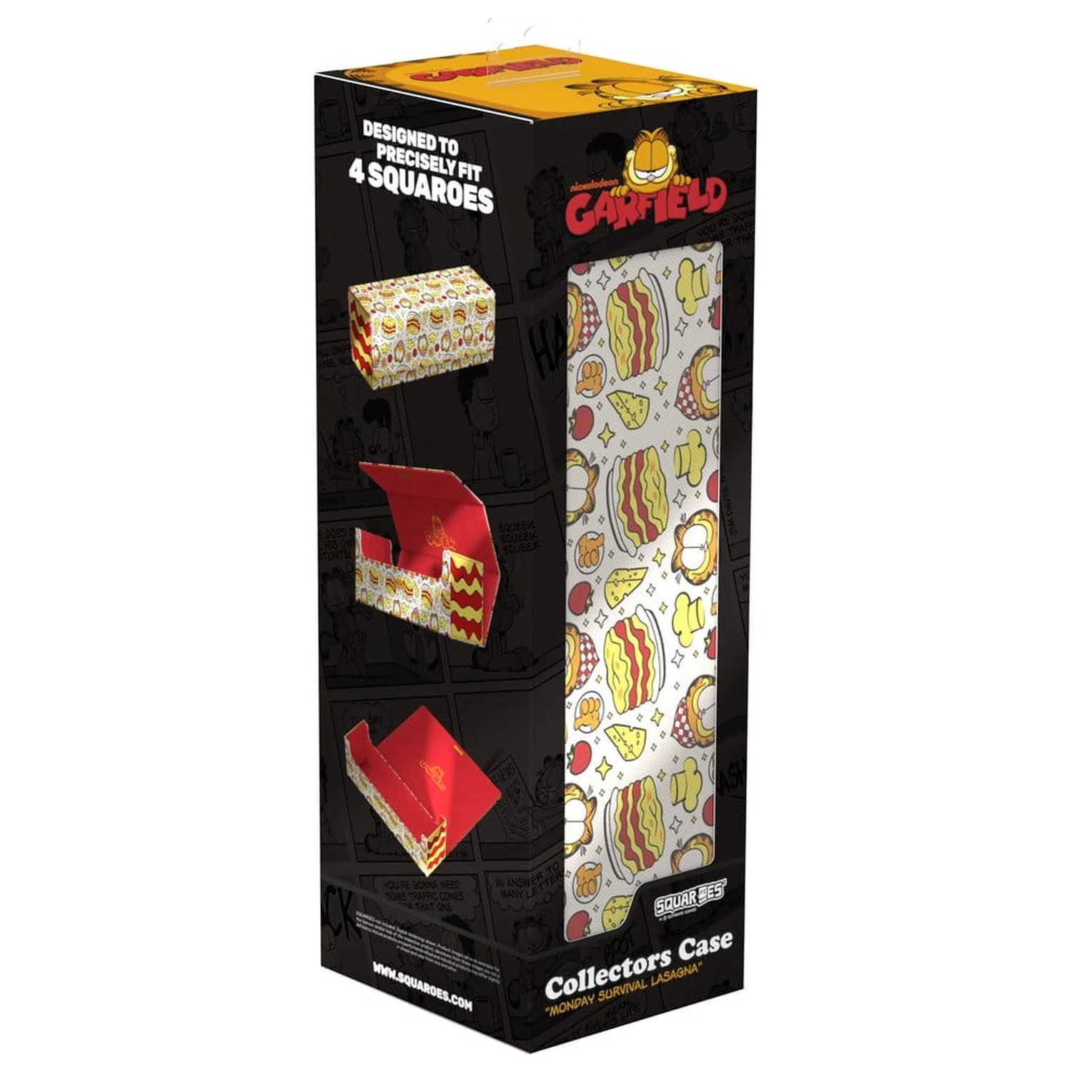 Squaroes Squaroe Garfield Collectors Case - Pudełko Kolekcjonerskie - Monday Survival Lasagna zdjęcie produktu