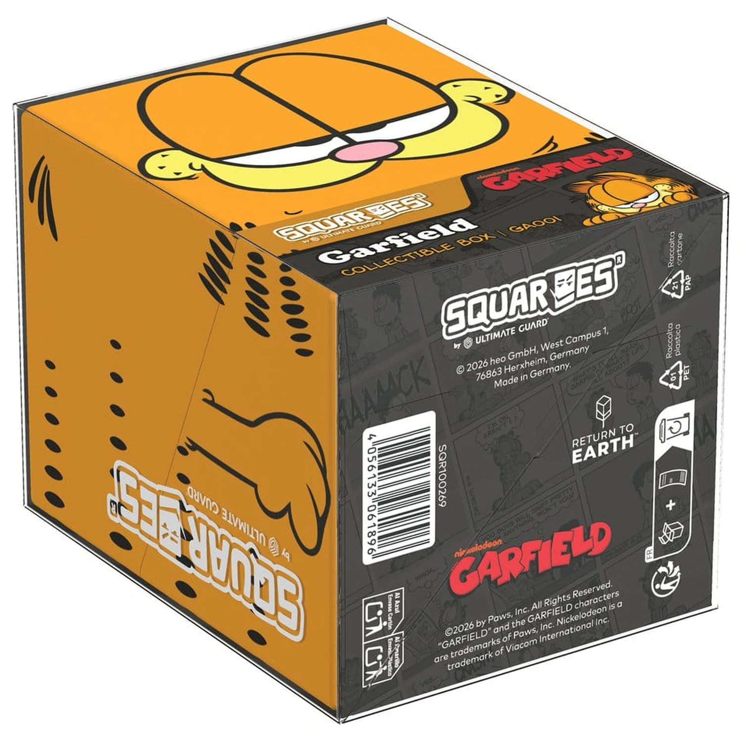 Pudełko na karty Squaroes Squaroe Garfield GA001 - Garfield zdjęcie produktu