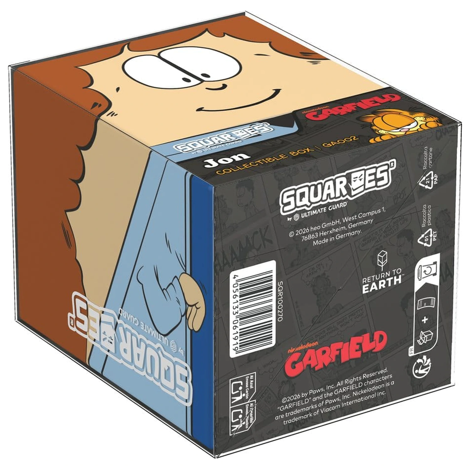 Pudełko na karty Squaroes Squaroe Garfield GA002 - Jon zdjęcie produktu