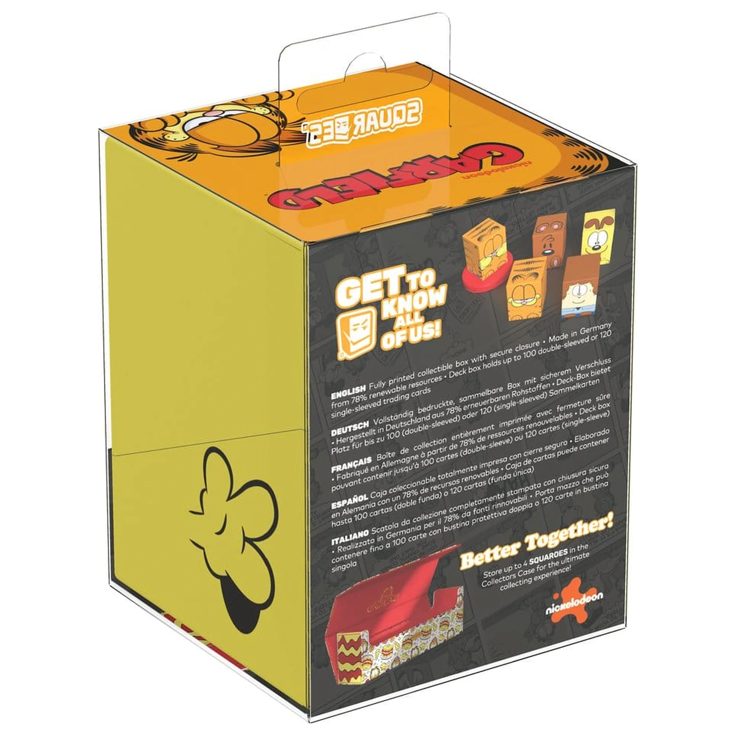 Pudełko na karty Squaroes Squaroe Garfield GA003 - Odie zdjęcie produktu