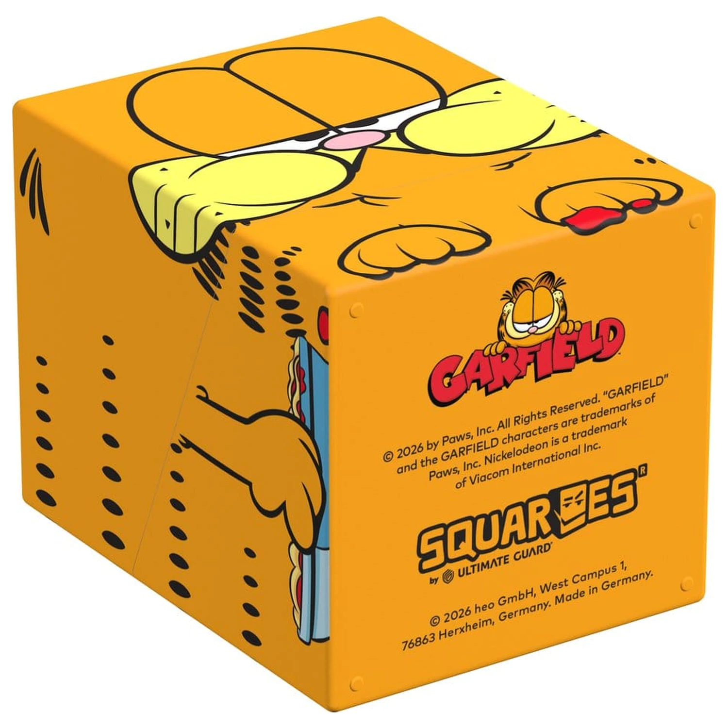 Pudełko na karty Squaroes Squaroe Garfield GA005 - Garfield (Happy Friday Lasagna) zdjęcie produktu