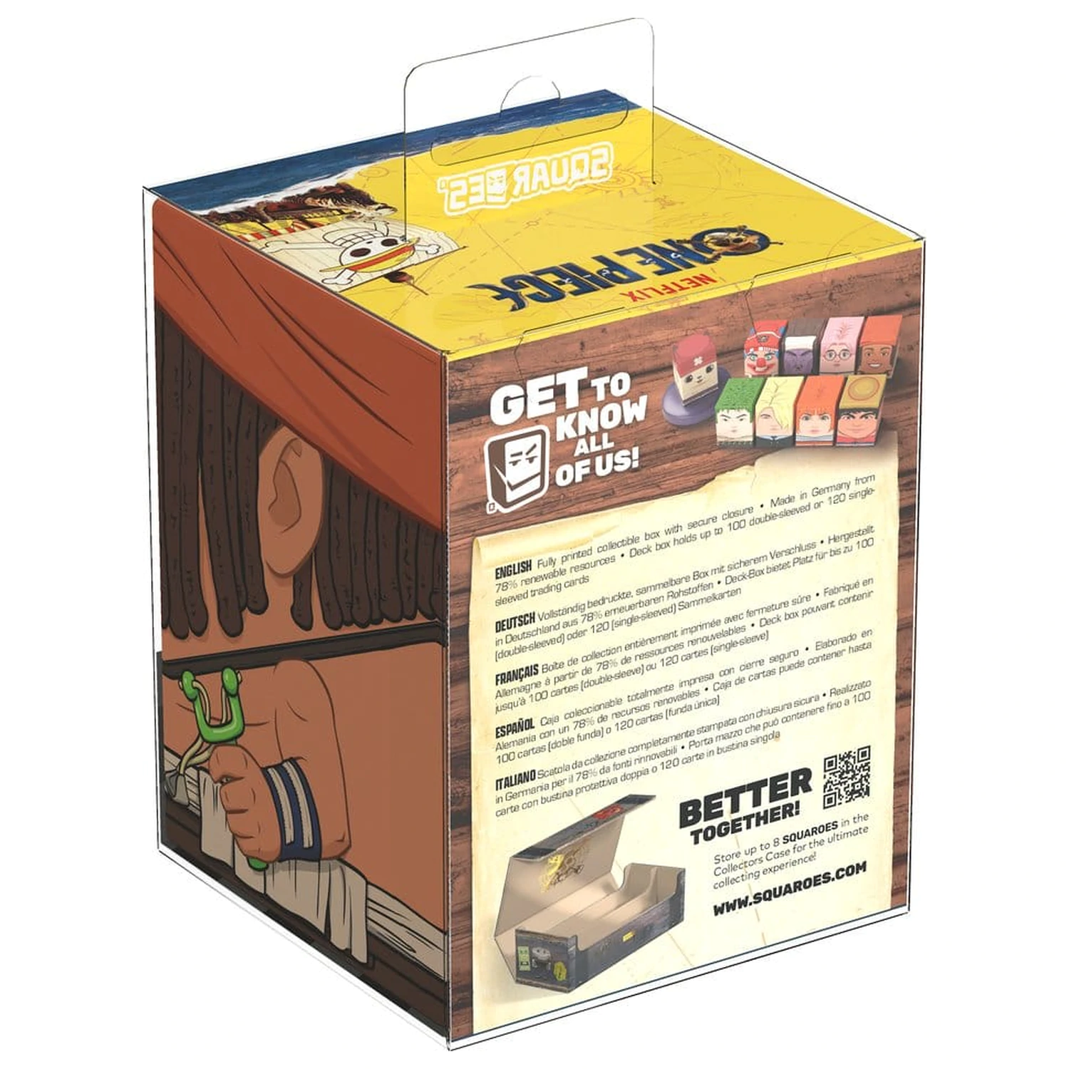 Squaroes Squaroe JEDNOCZĘŚCIOWY OP005 - Usopp zdjęcie produktu