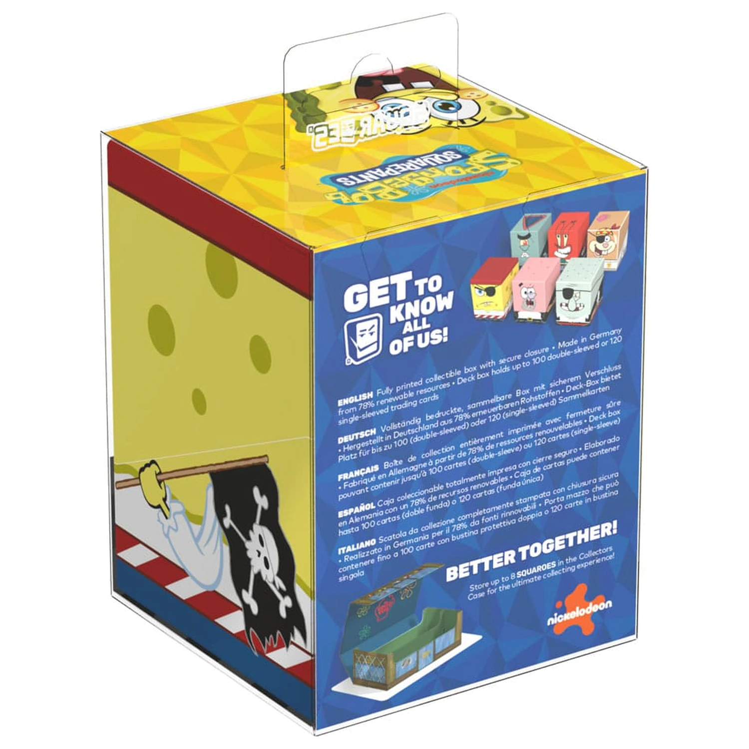 Squaroes Squaroe SpongeBob SquarePants™ SB015 - Pirat Spongebob zdjęcie produktu