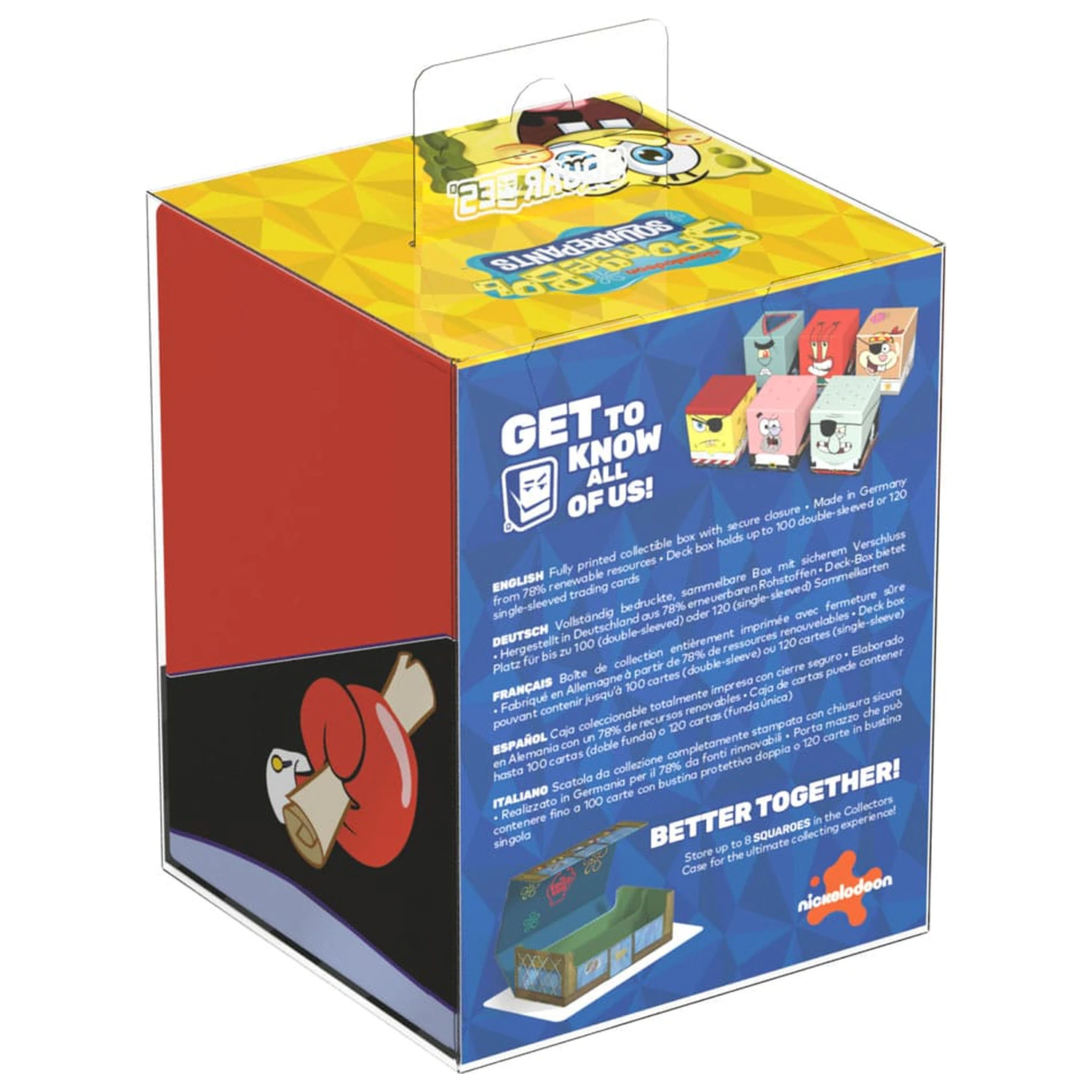 Squaroes Squaroe SpongeBob SquarePants™ SB019 - Pirat Mr Krabs zdjęcie produktu