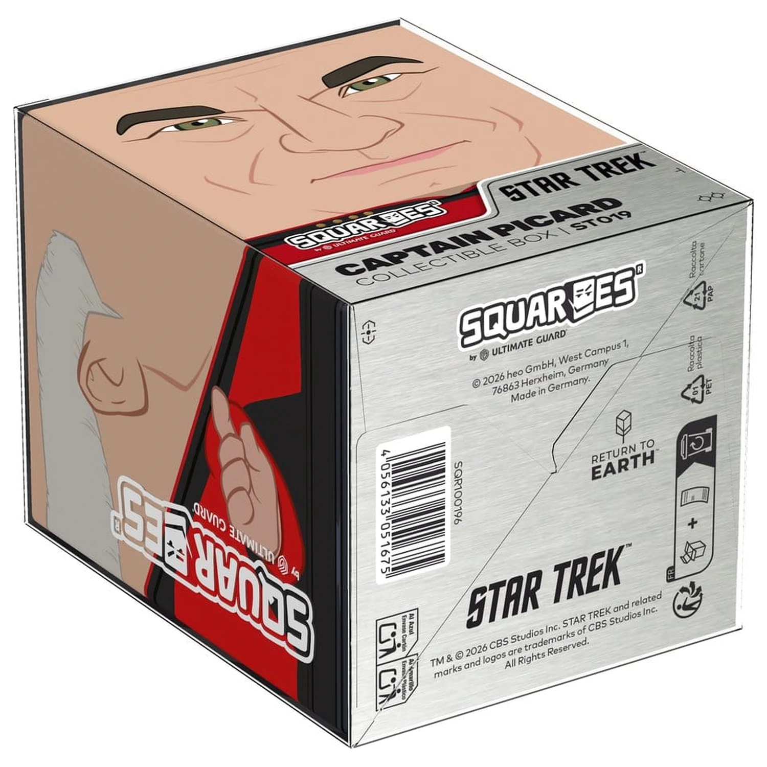 Squaroes Squaroe Star Trek: The Next Generation ST019 - Captain Picard zdjęcie produktu