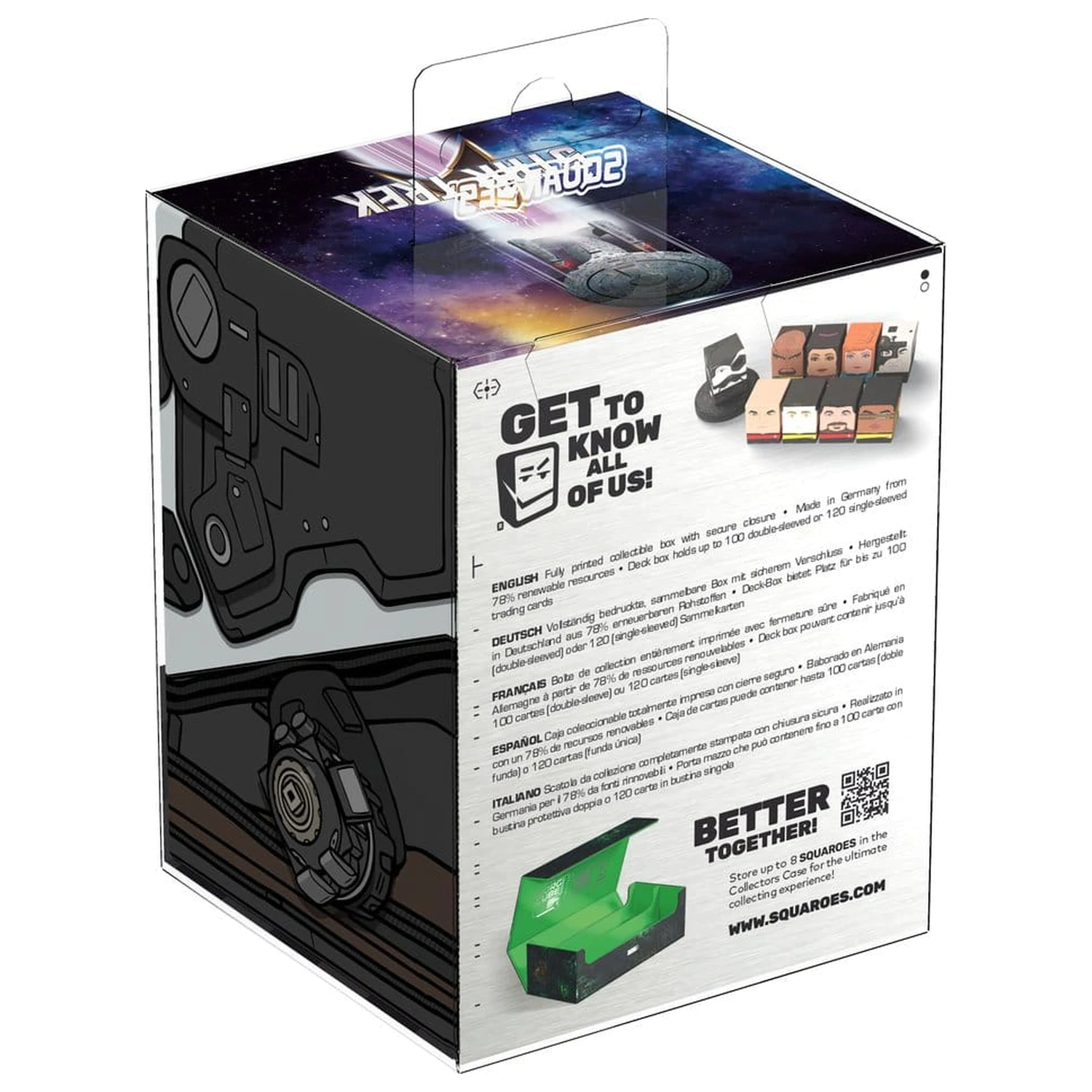 Squaroes Squaroe Star Trek: The Next Generation ST027 - Borg Drone zdjęcie produktu