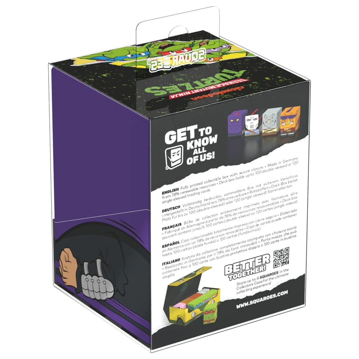 Squaroes - Figurka Squaroe Teenage Mutant Ninja Turtles™ NT013 - Klan Stopy zdjęcie produktu