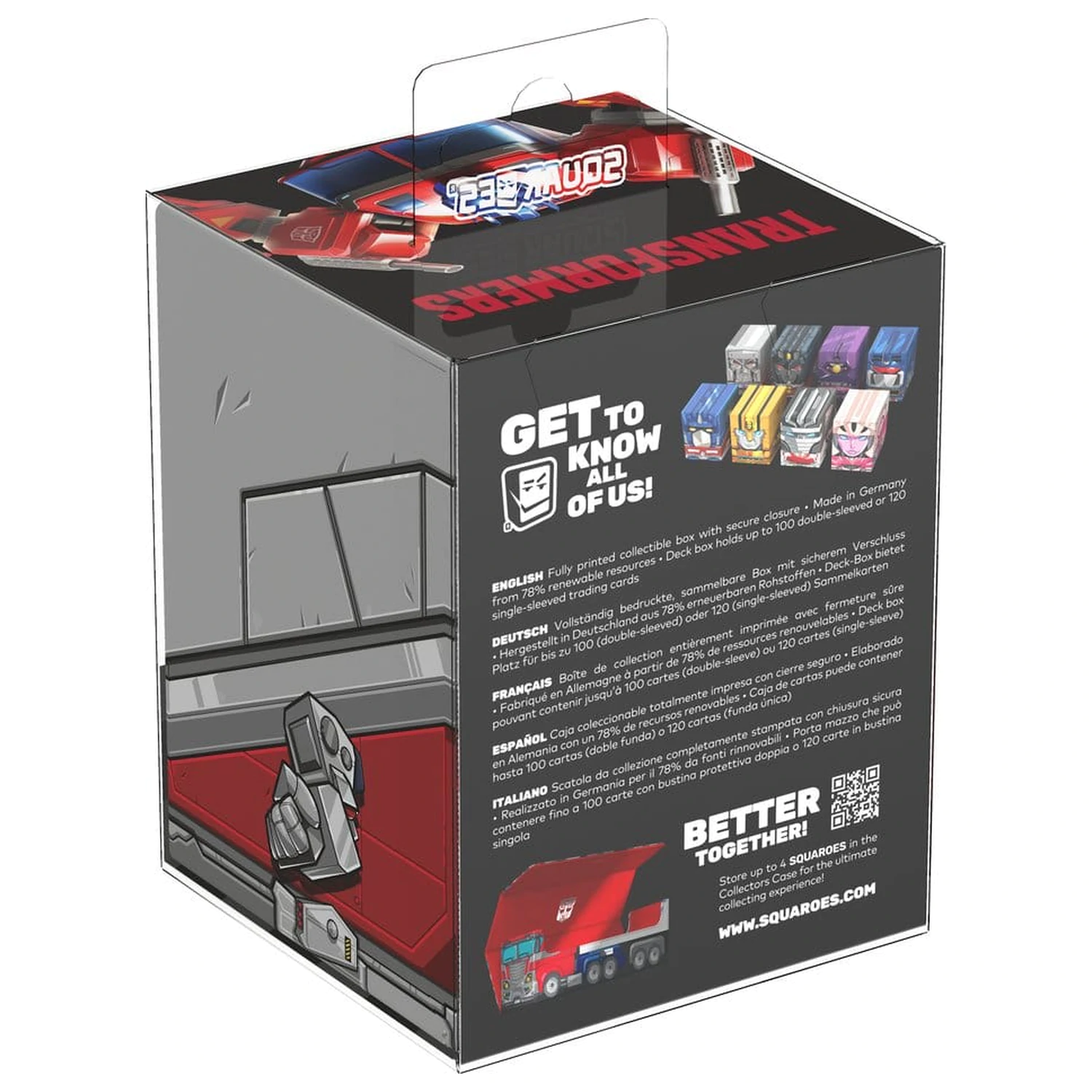 Squaroes Squaroe Transformers TR005 - Megatron zdjęcie produktu