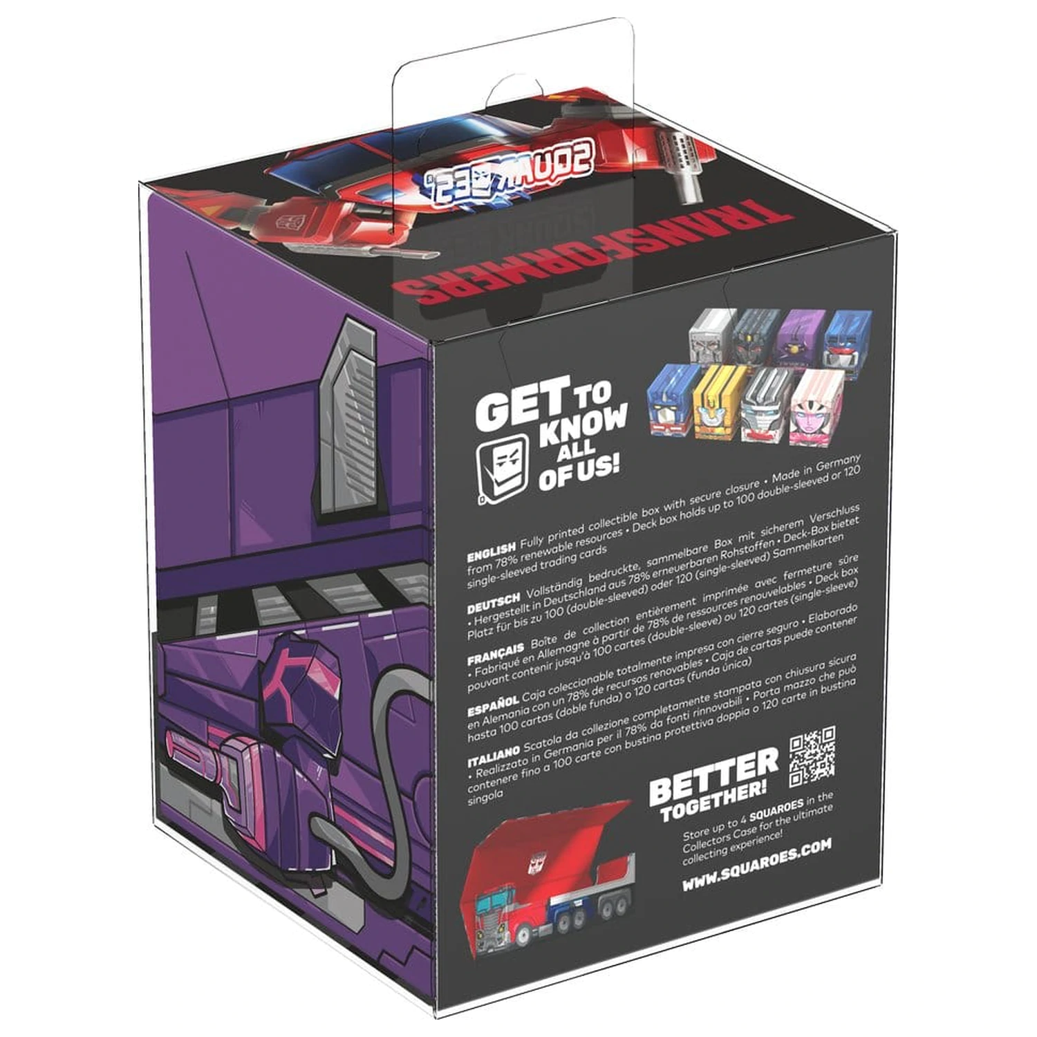 Squaroes Squaroe Transformers TR007 - Shockwave zdjęcie produktu