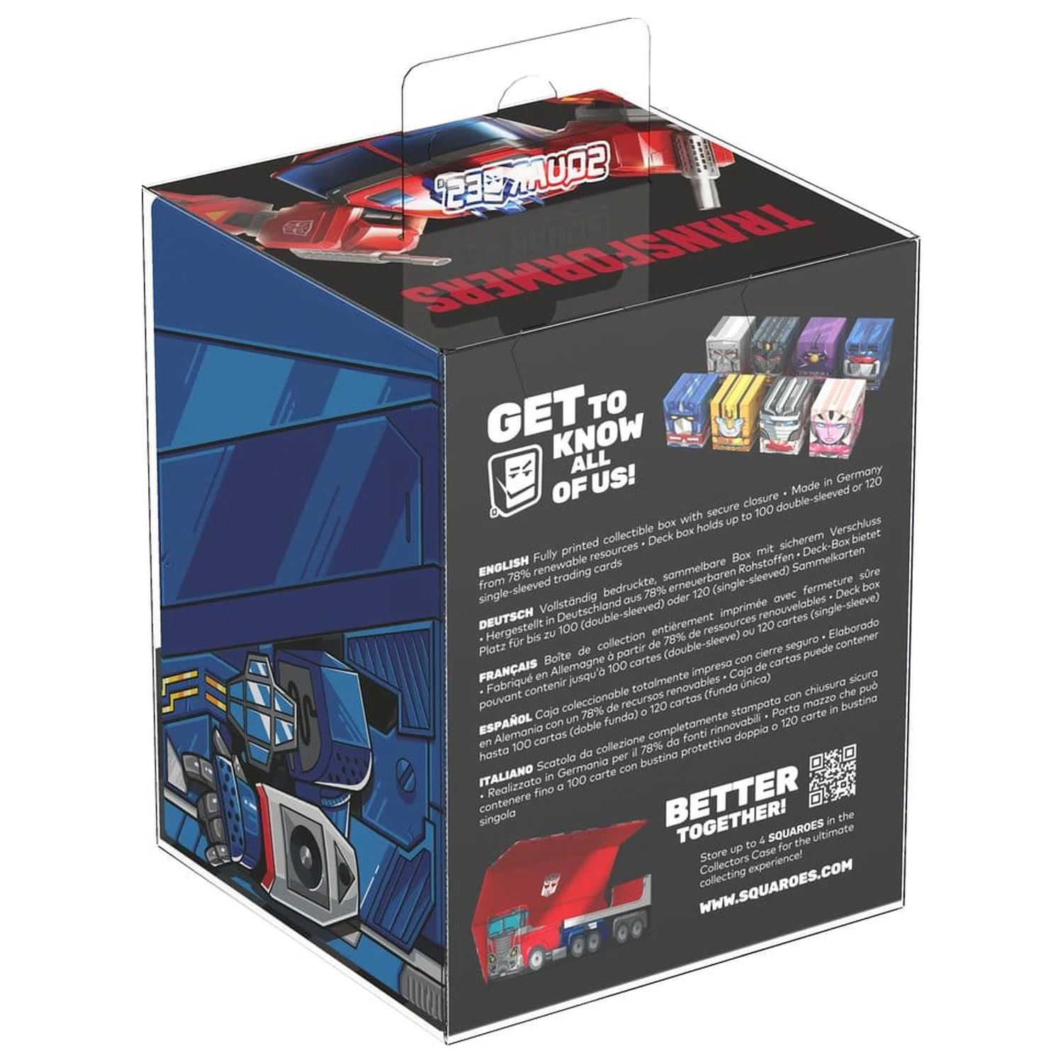 Squaroes Squaroe Transformers TR008 - Soundwave zdjęcie produktu