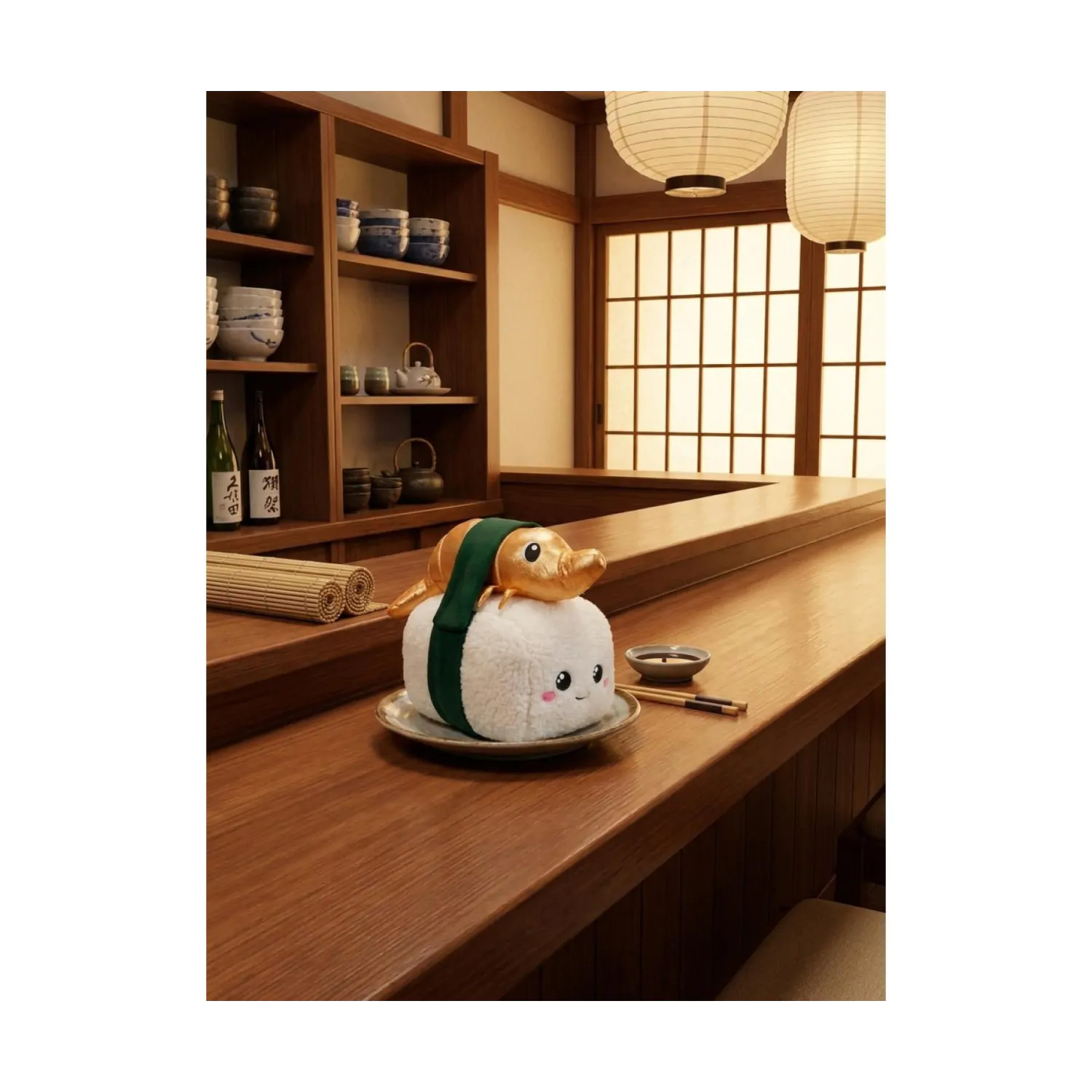 Squeezlings Pluszowy Niko Nigiri 20 cm zdjęcie produktu