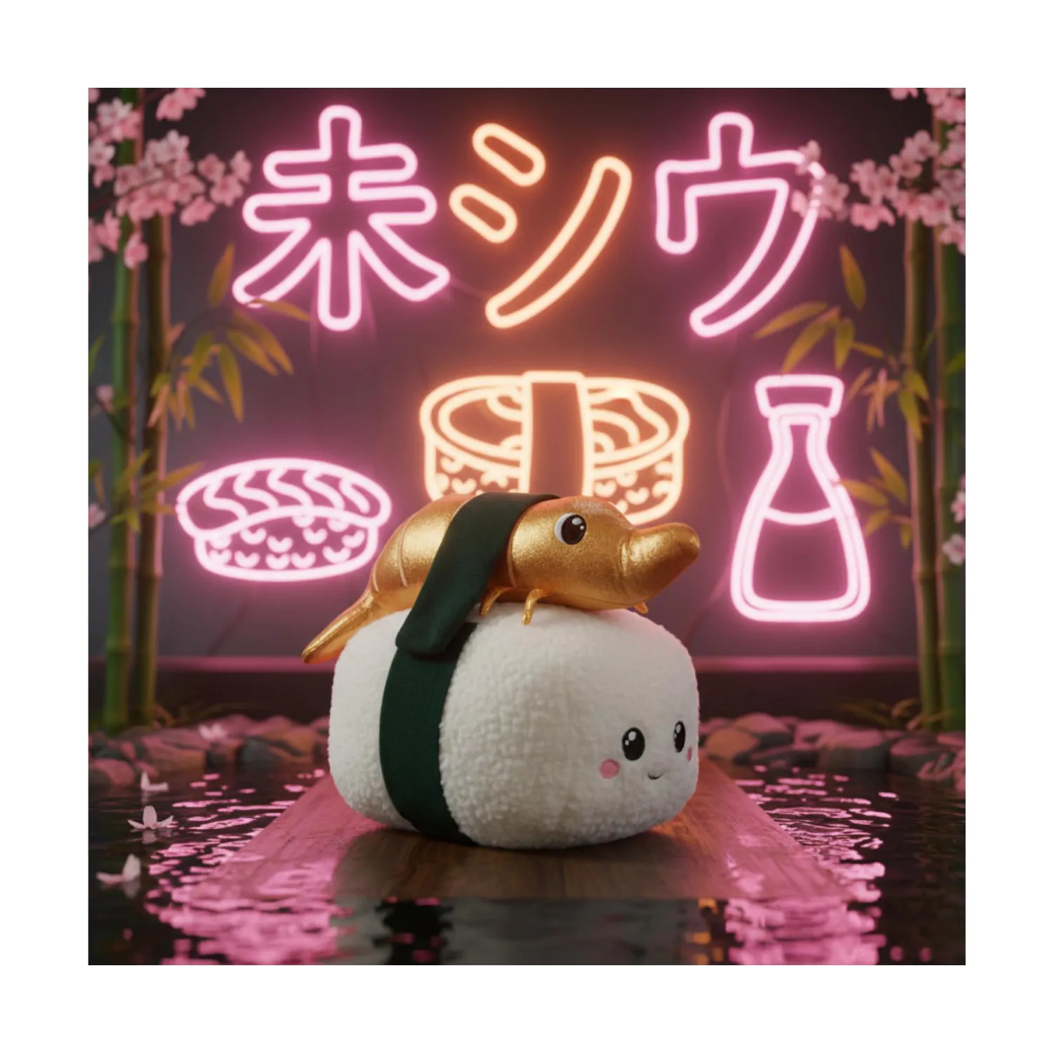 Squeezlings Pluszowy Niko Nigiri 20 cm zdjęcie produktu