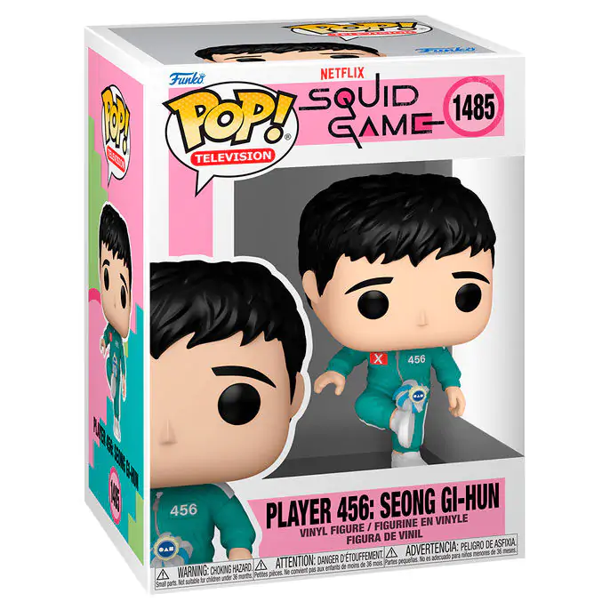 Squid Game Funko POP! Television Figurka Vinyl Gracz 456 Seong Gi-Hun (Kicking Jegi) 9 cm zdjęcie produktu