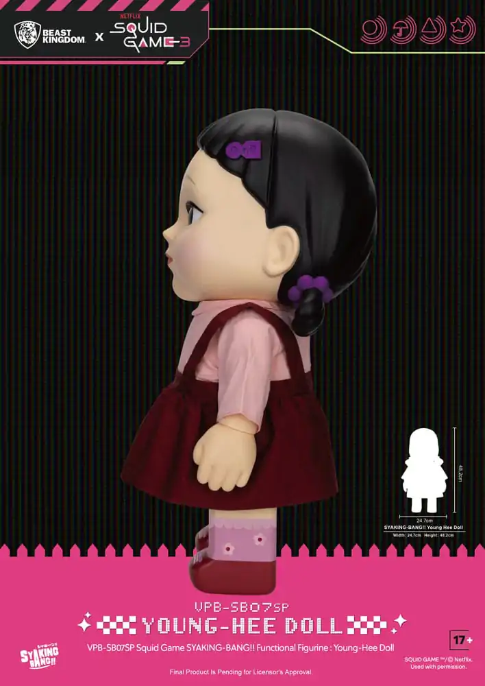 Squid Game Syaking Bang Figurka / Skarbonka Lalka Young-Hee Sezon 3 48 cm zdjęcie produktu