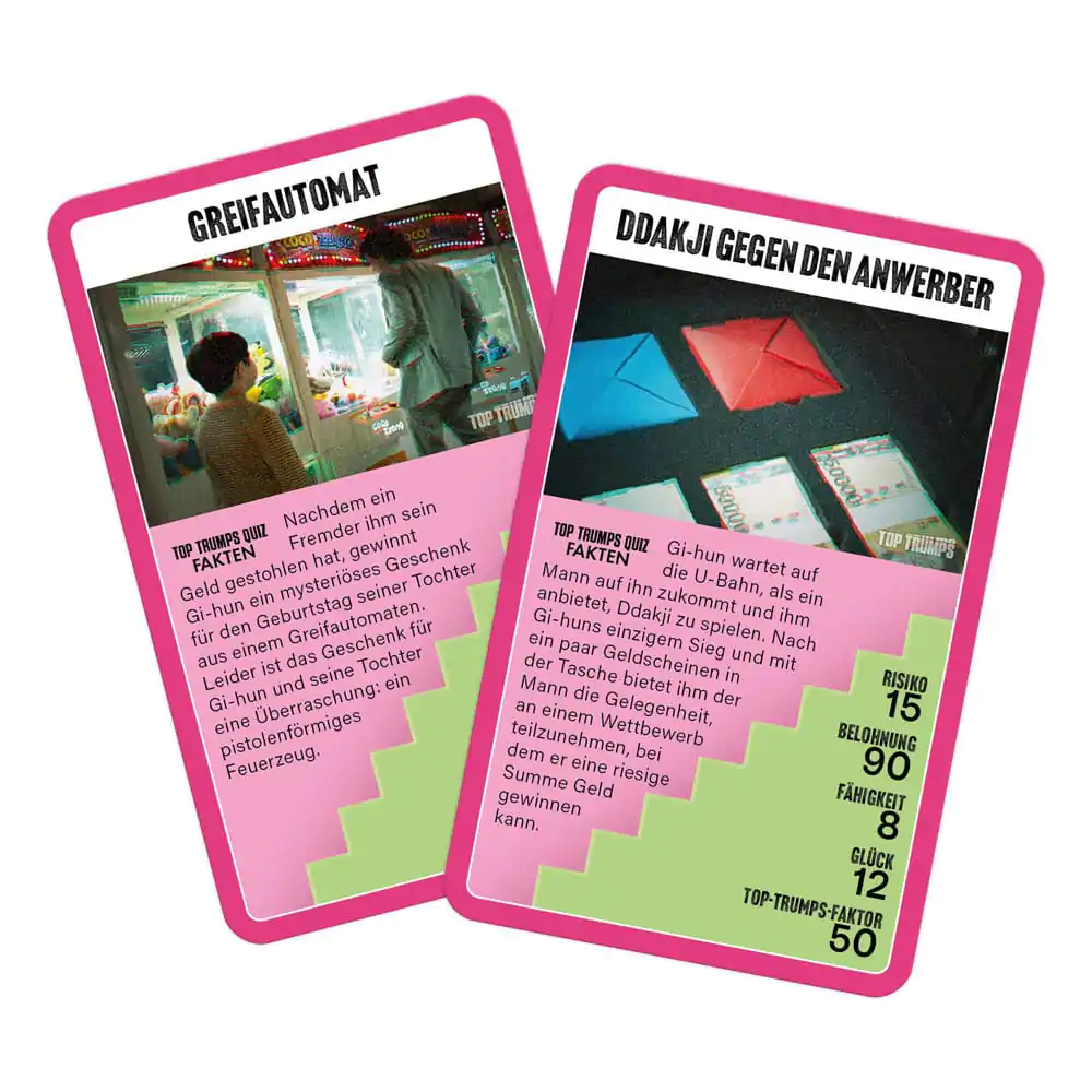 Squid Game Card Game Top Trumps Collectables *German Version* - Gra karciana zdjęcie produktu