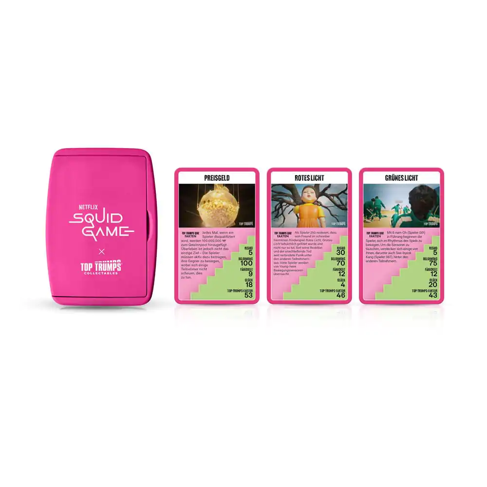 Squid Game Card Game Top Trumps Collectables *German Version* - Gra karciana zdjęcie produktu