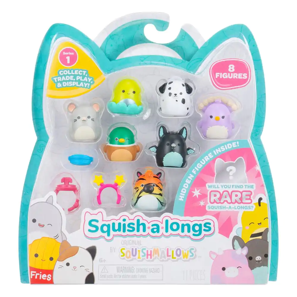Squishmallow Squish a longs Minifigurki 8-pak Style 4 3 cm zdjęcie produktu