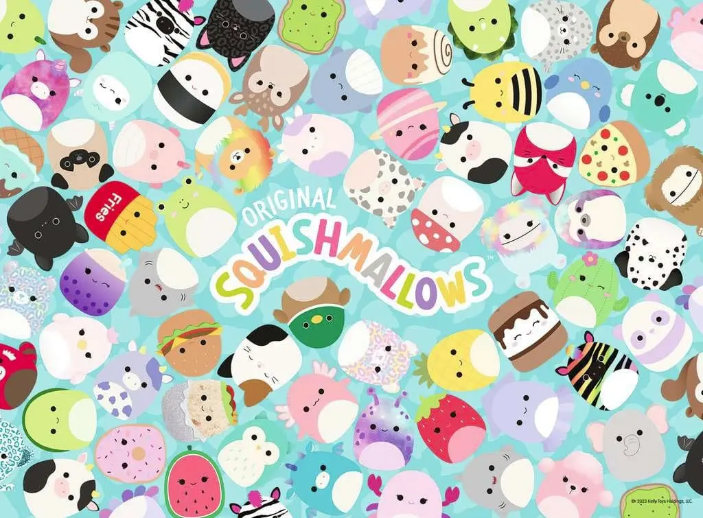 Squishmallows Puzzle dla dzieci XXL Mallow Days (200 elementów) zdjęcie produktu