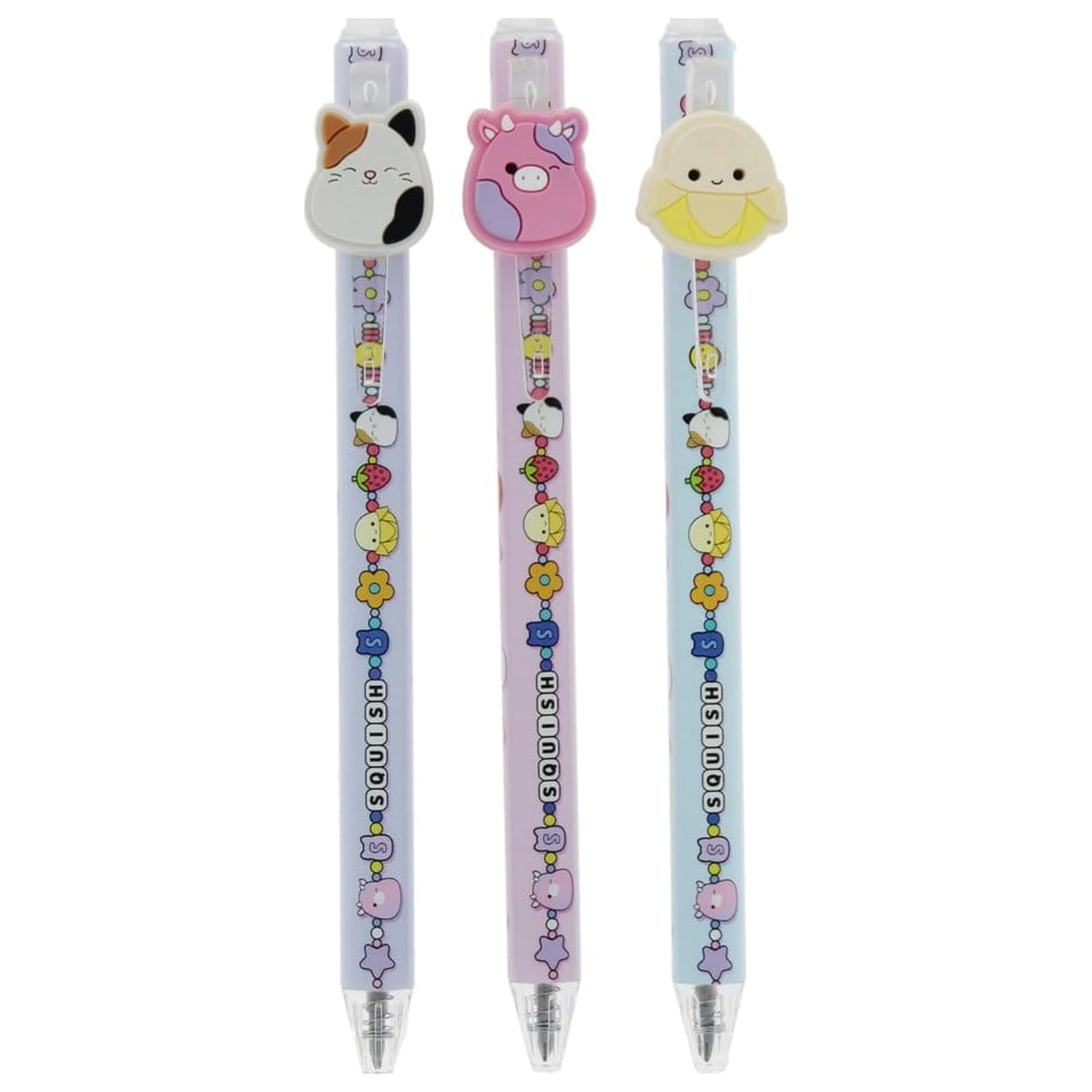 Squishmallows Erasable Gel Pen, 3-pak zdjęcie produktu