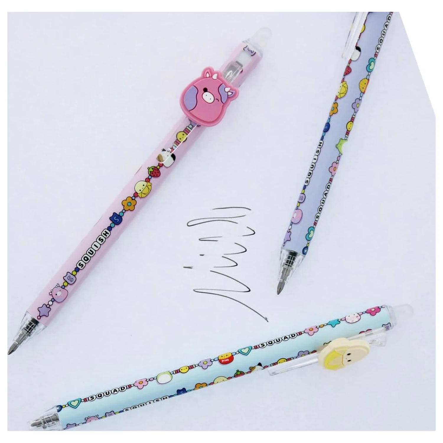 Squishmallows Erasable Gel Pen, 3-pak zdjęcie produktu