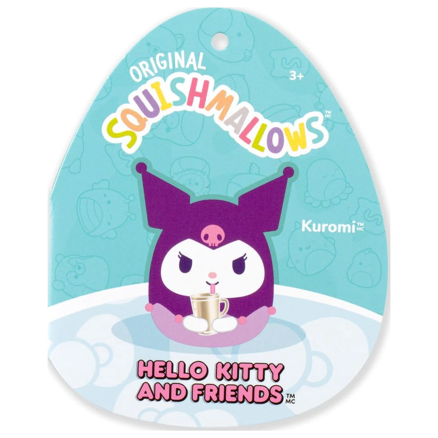 Squishmallows Hello Kitty and Friends Plusz Kuromi Cup 30 cm zdjęcie produktu