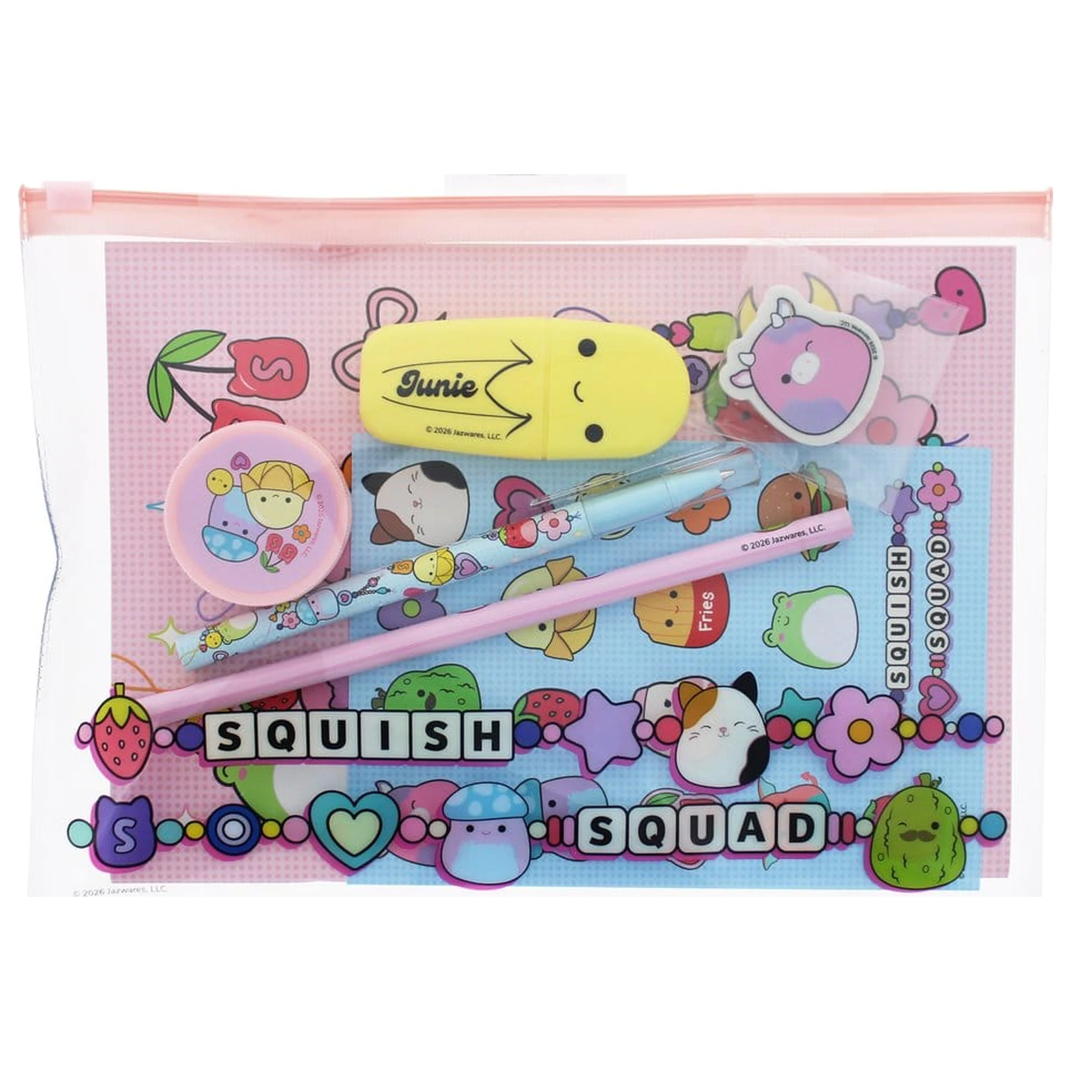 Squishmallows Zestaw artykułów piśmiennych Squish Squad 7-częściowy zdjęcie produktu