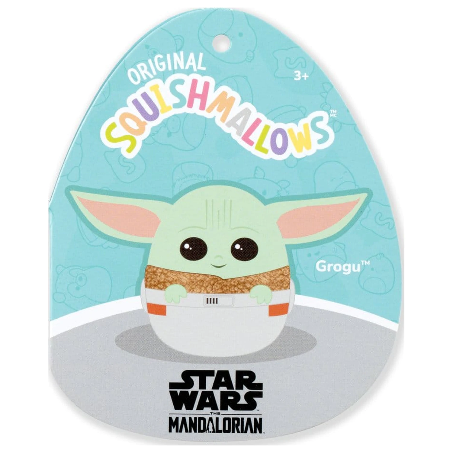 Squishmallows Star Wars Plusz Grogu w nosidełku 20 cm zdjęcie produktu