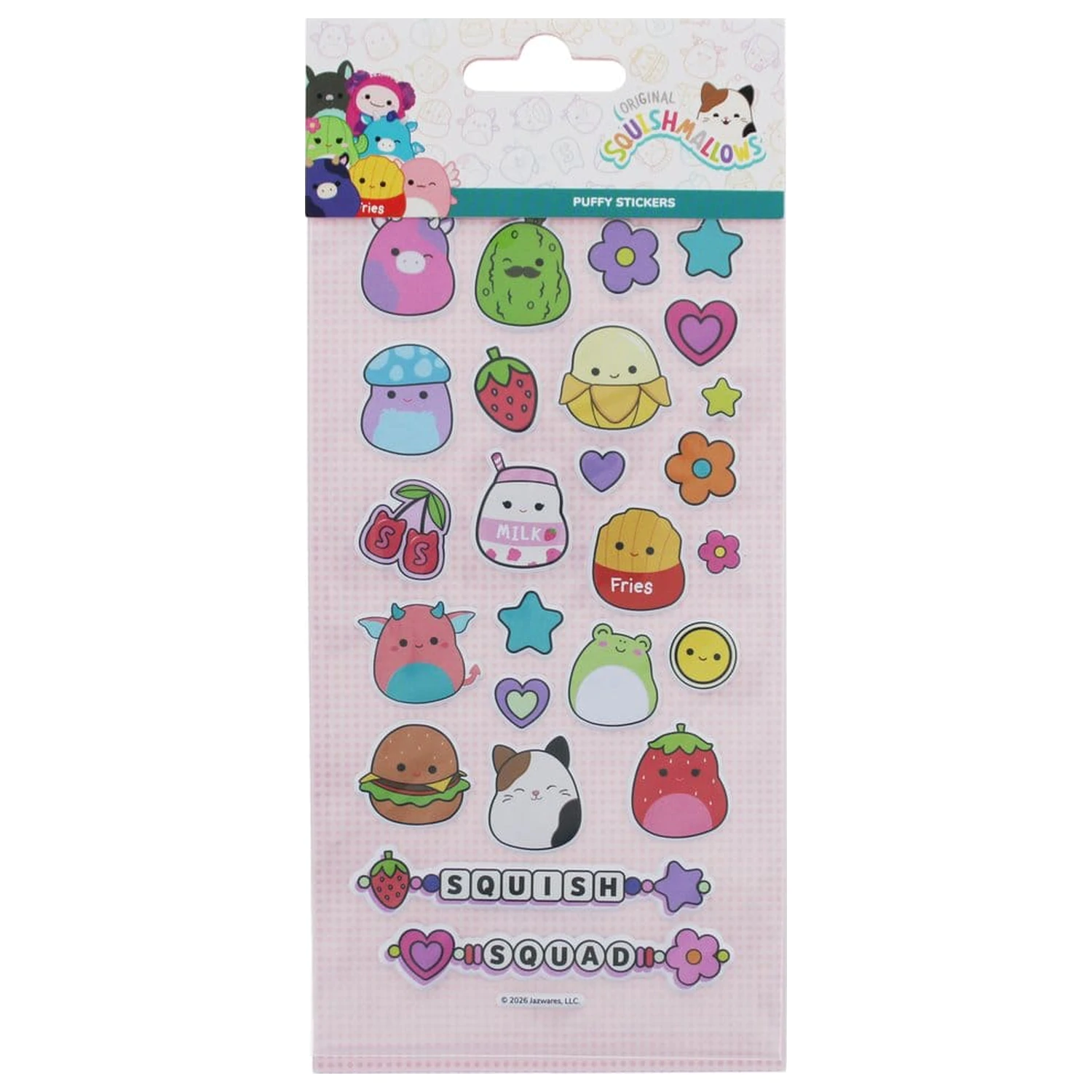 Squishmallows Zestaw naklejek Super Puffy zdjęcie produktu